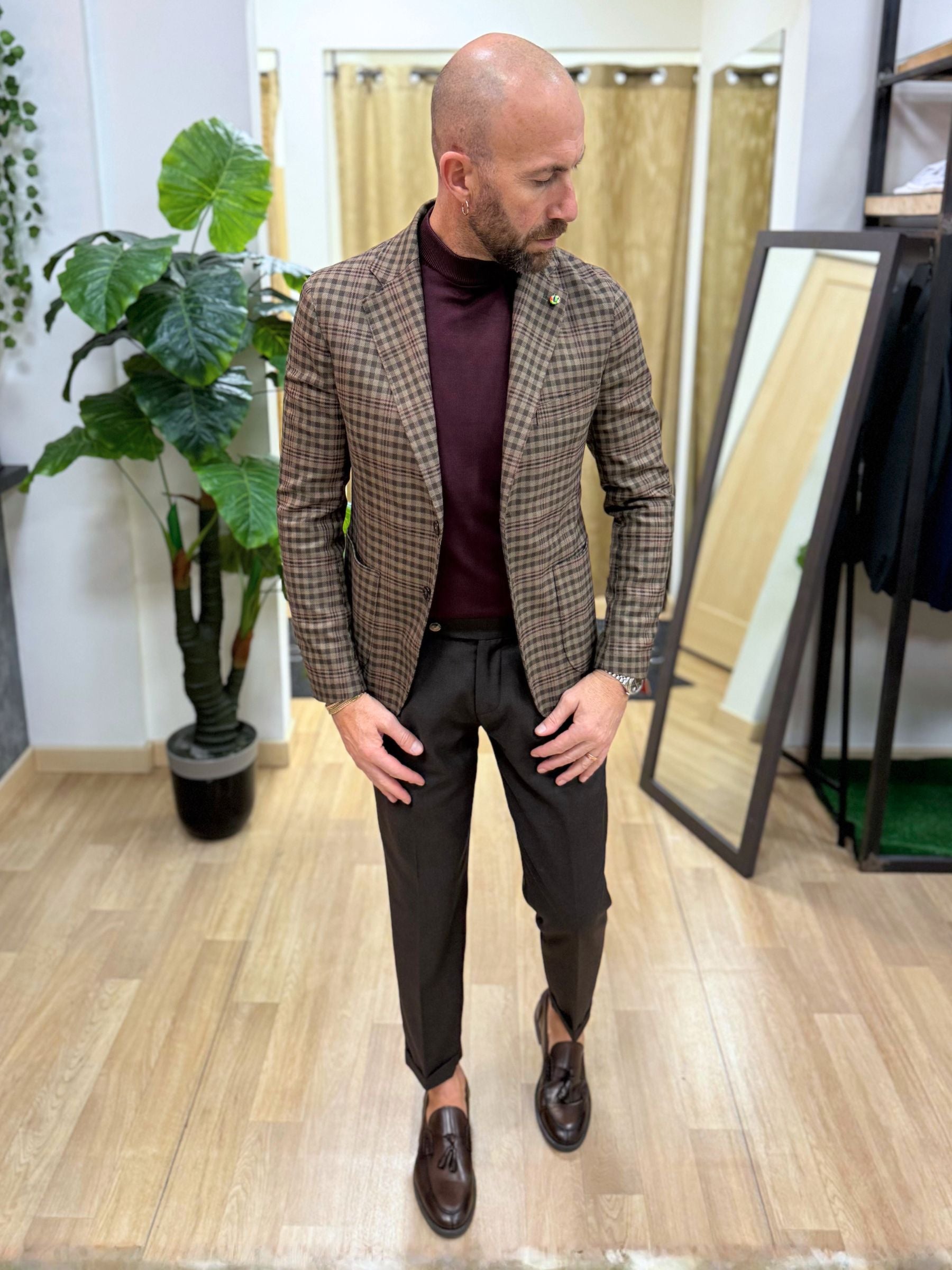 Abito MonoPetto DownTown Marrone