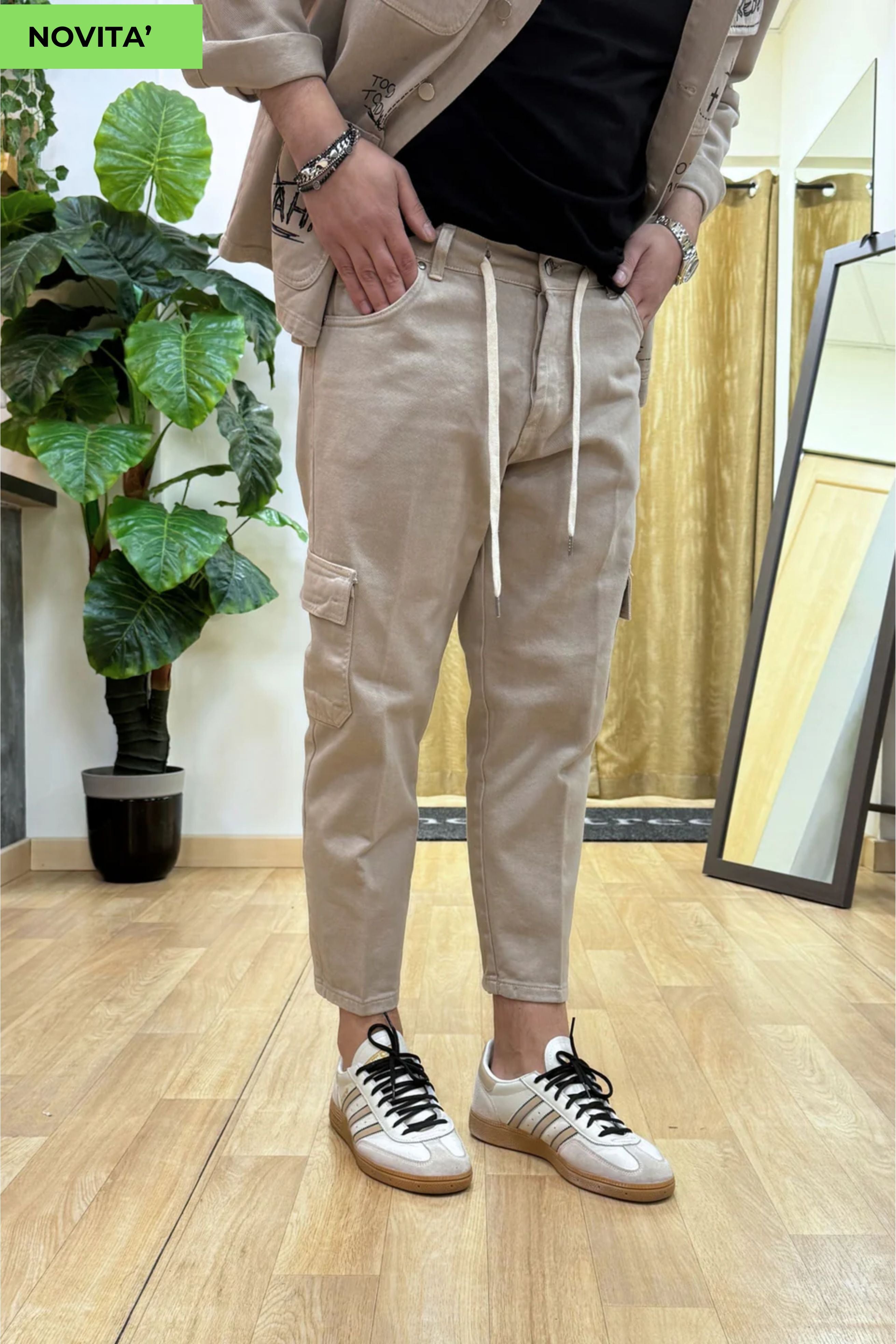 PantaJeans Cargo Different Beige
