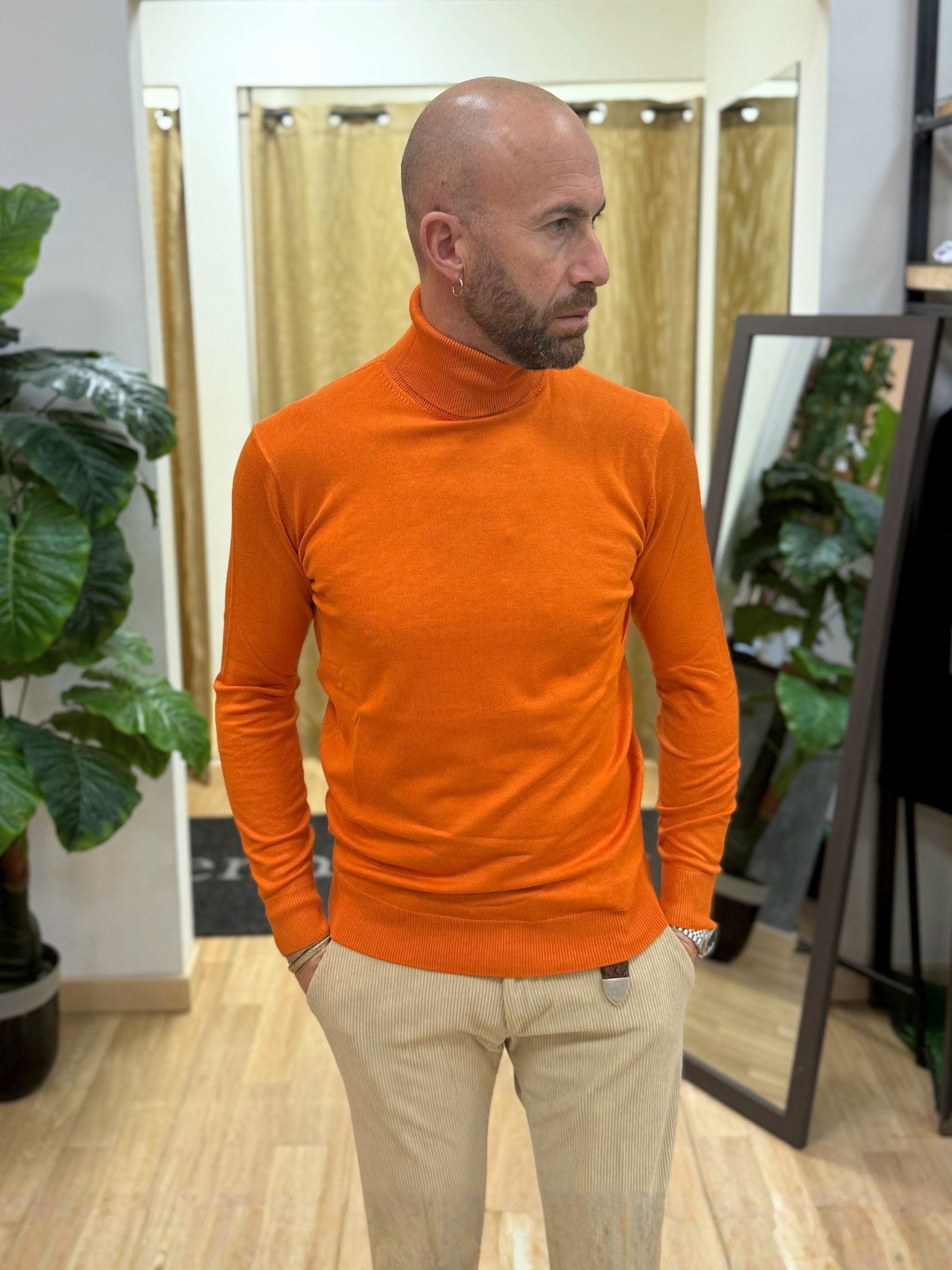 Maglia ColloAlto Arancio