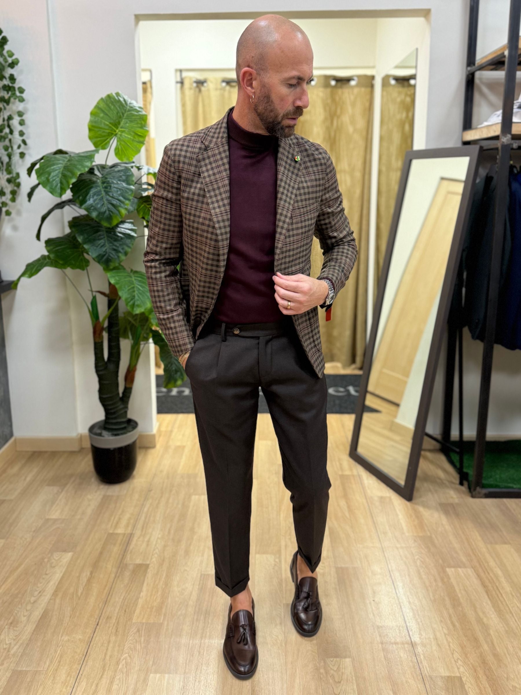 Abito MonoPetto DownTown Marrone