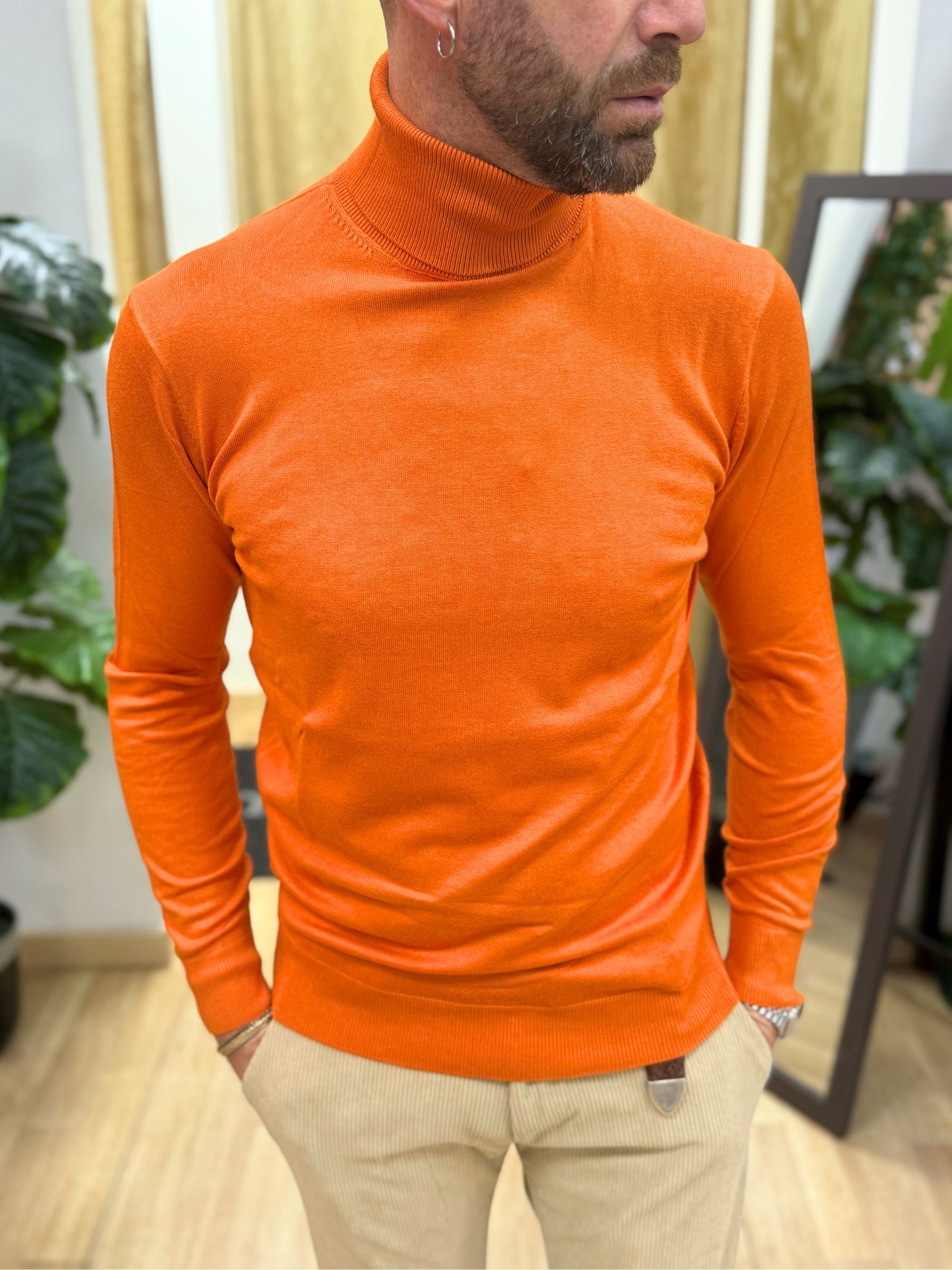 Maglia ColloAlto Arancio