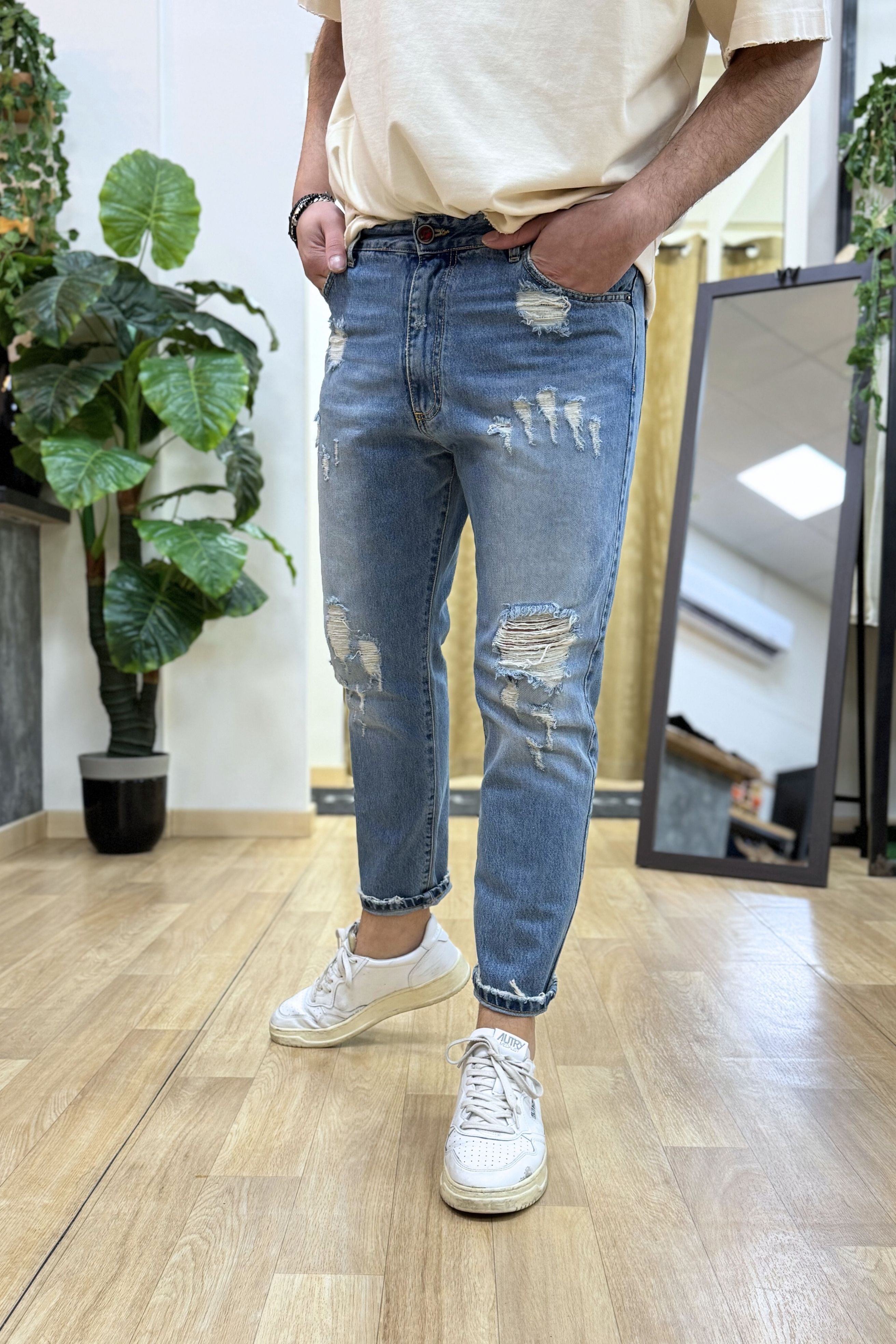 Jeans BlackSunday Strappato