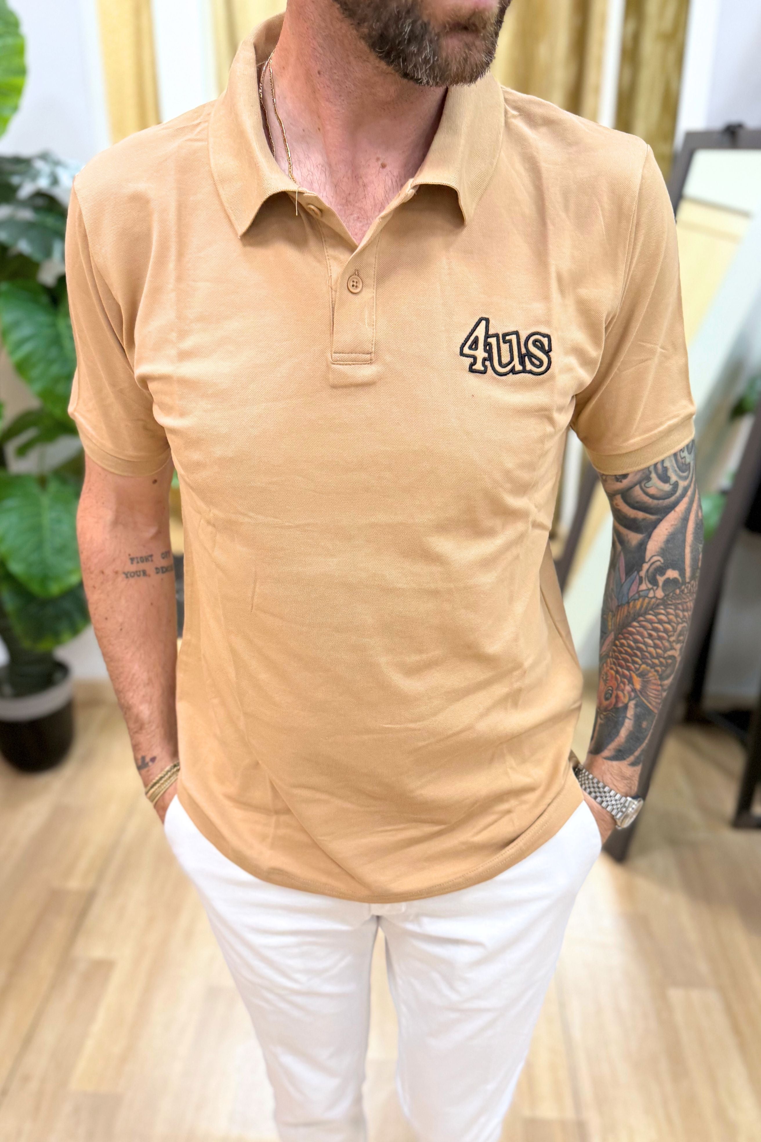 Polo Basic 4US Tabacco