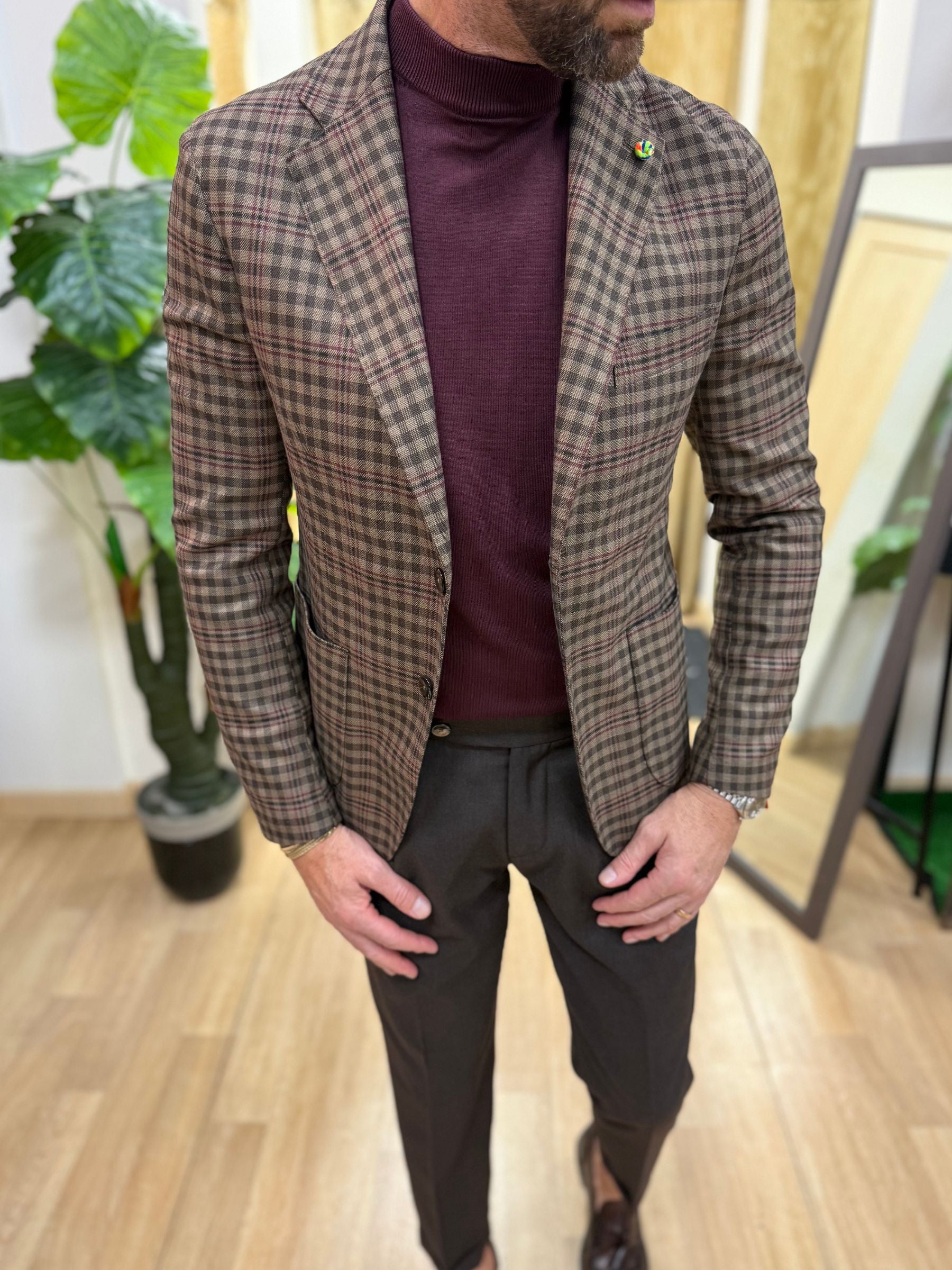 Abito MonoPetto DownTown Marrone