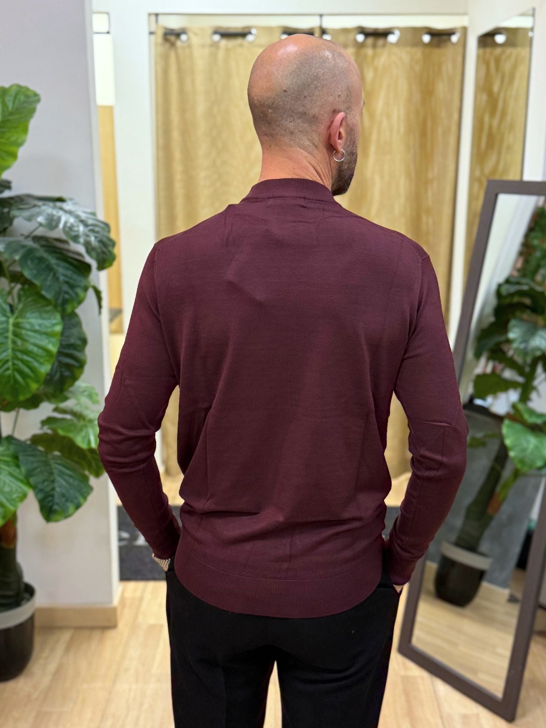 Maglia Lupetto Bordeaux