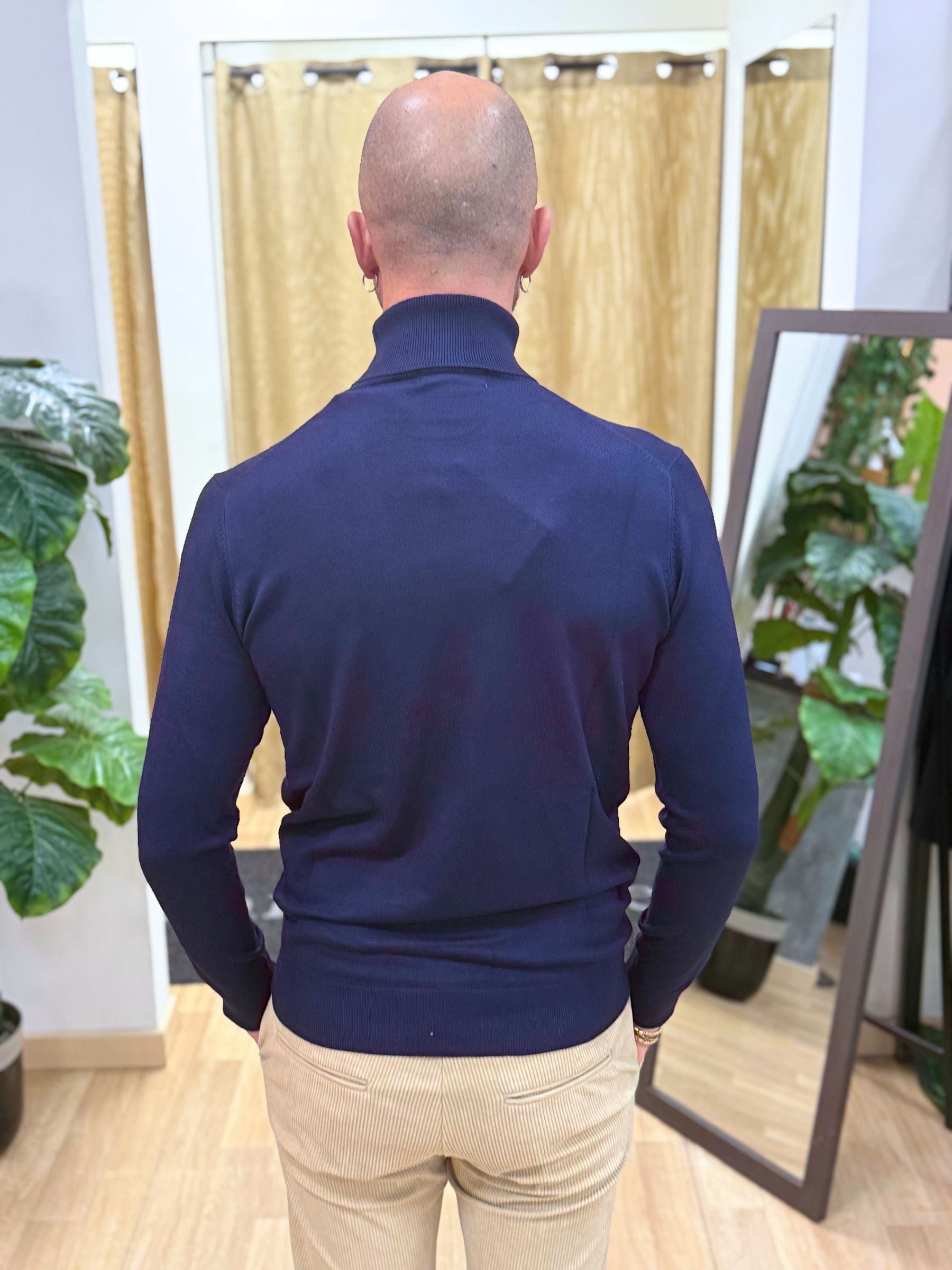 Maglia ColloAlto Blu