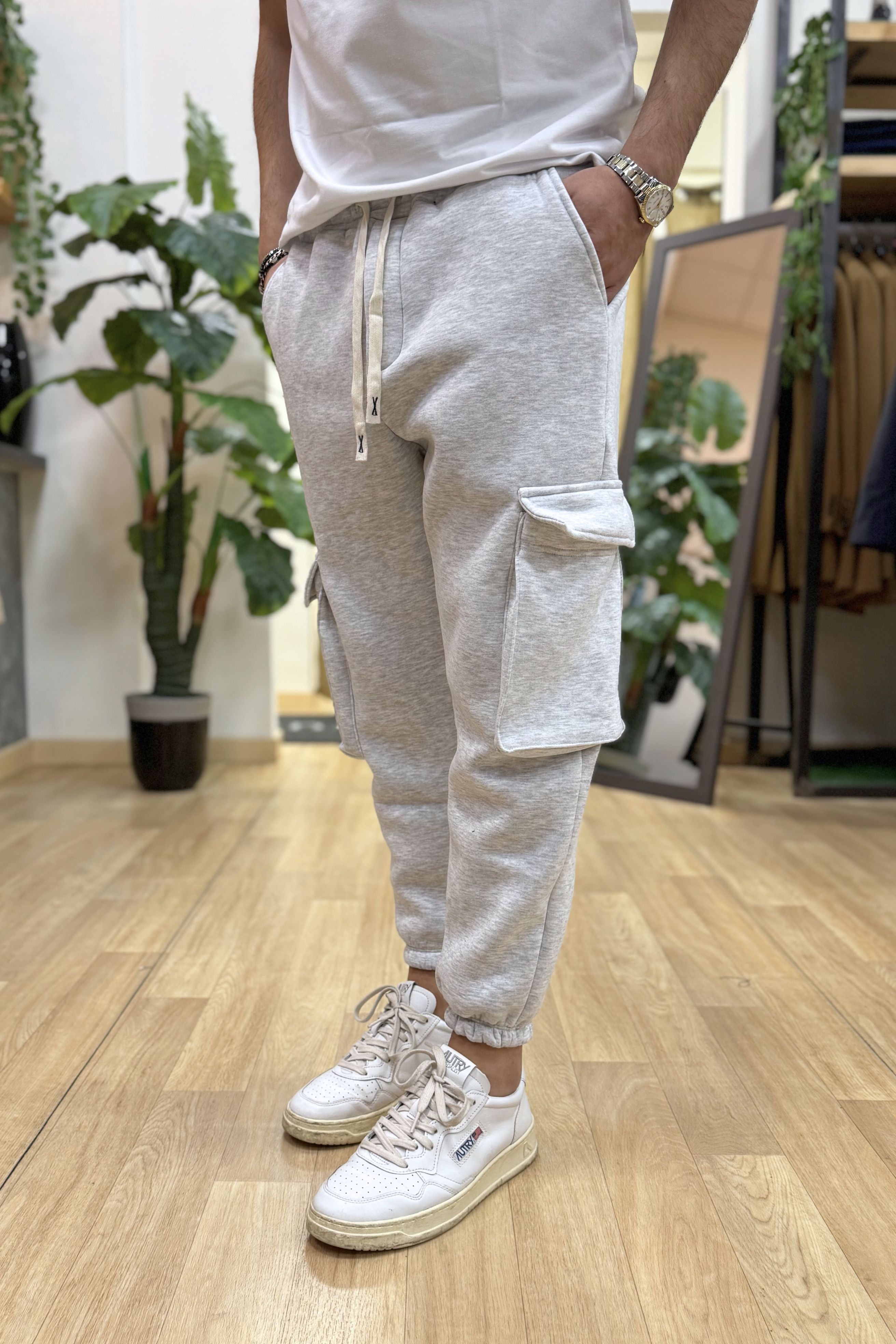 PantaCargo Tuta Grigio