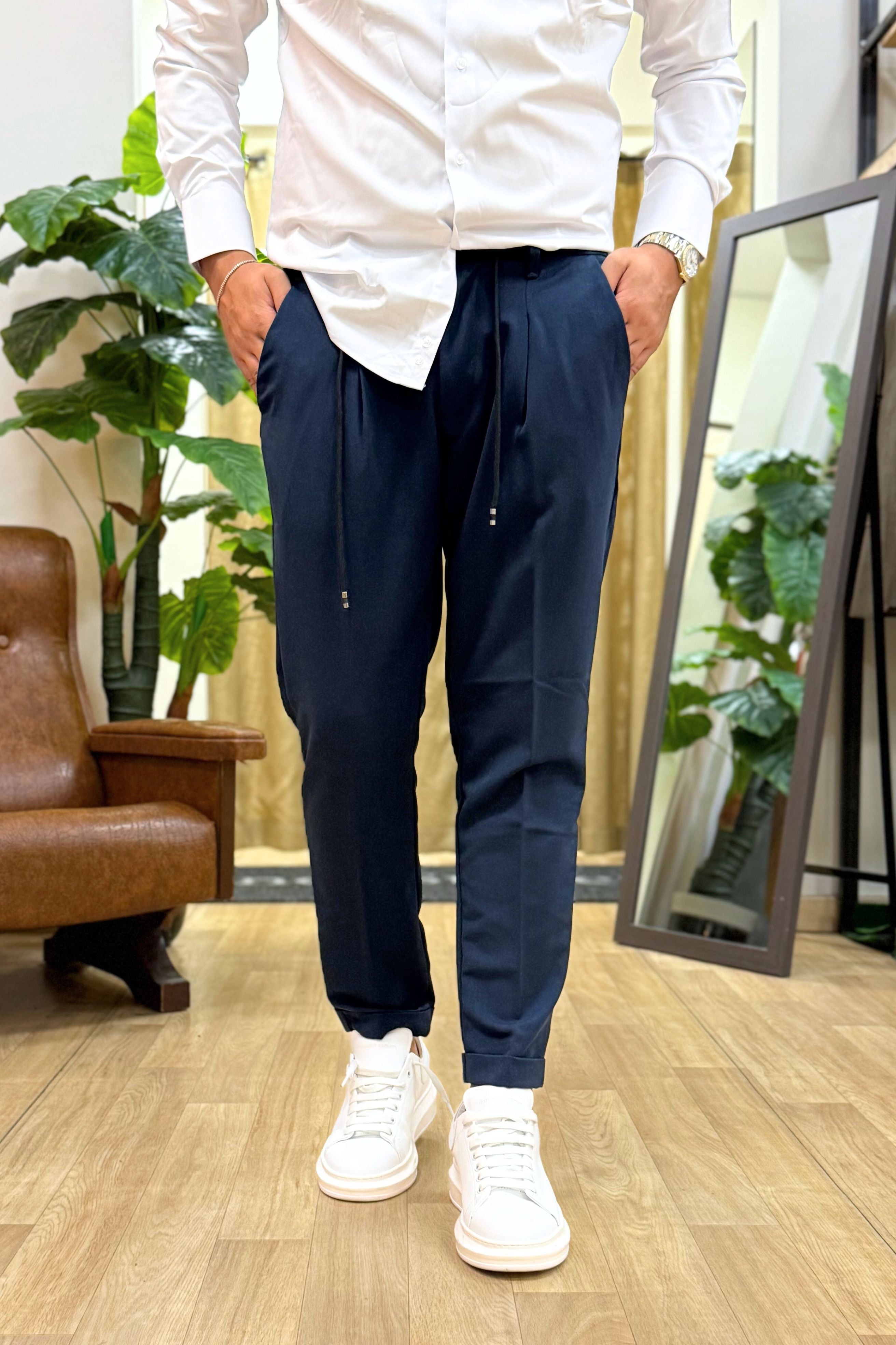 Pantalone Milano Capri Blu