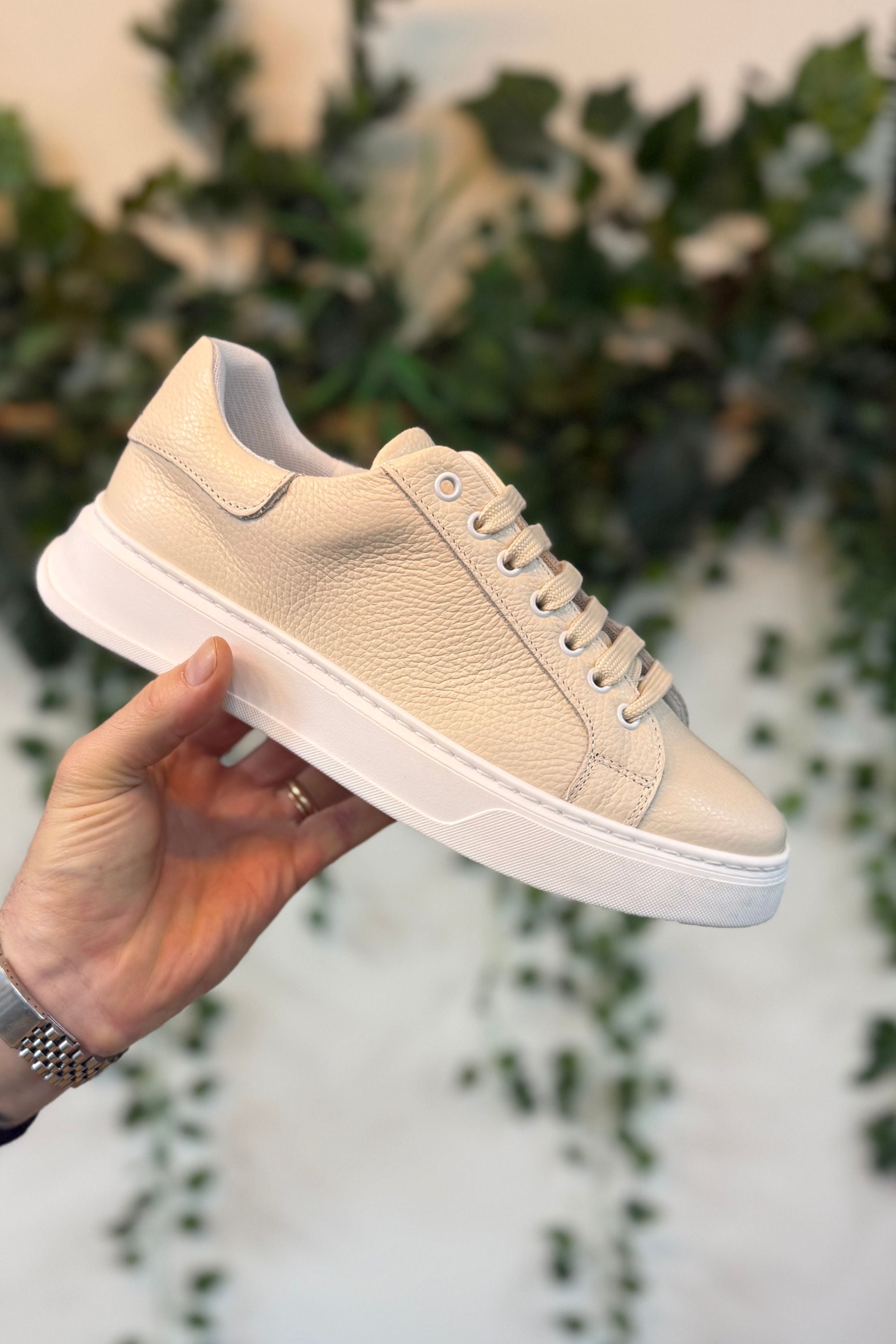 Sneakers Martellata Beige