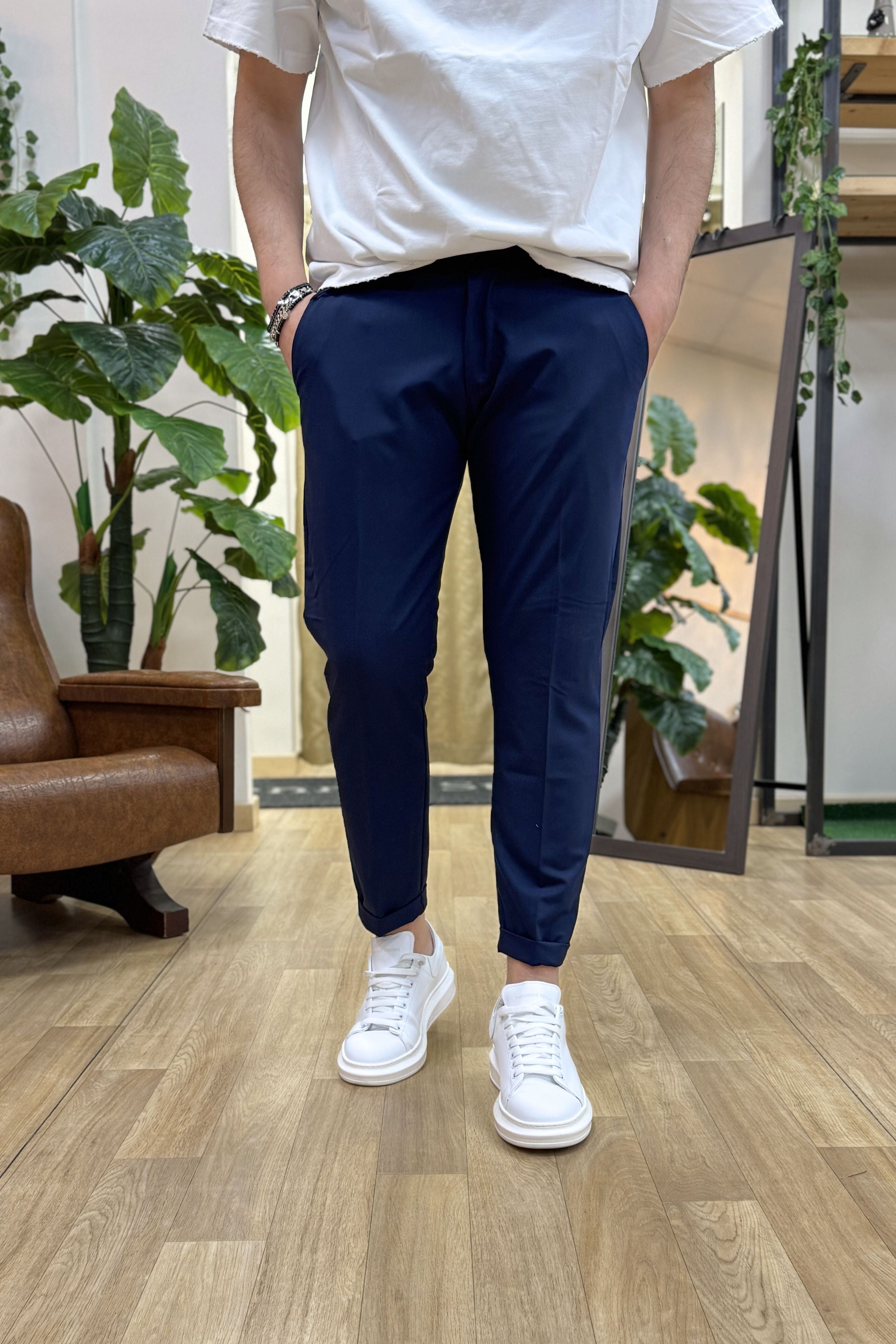 Pantalone Positano Blu