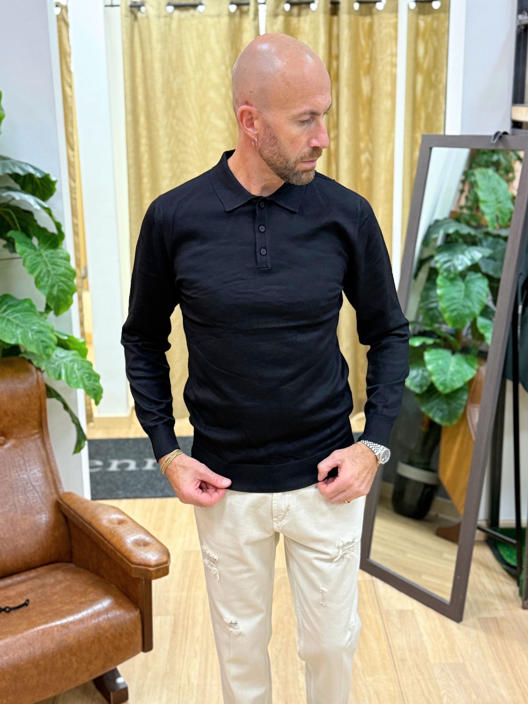 Polo Milano Nero