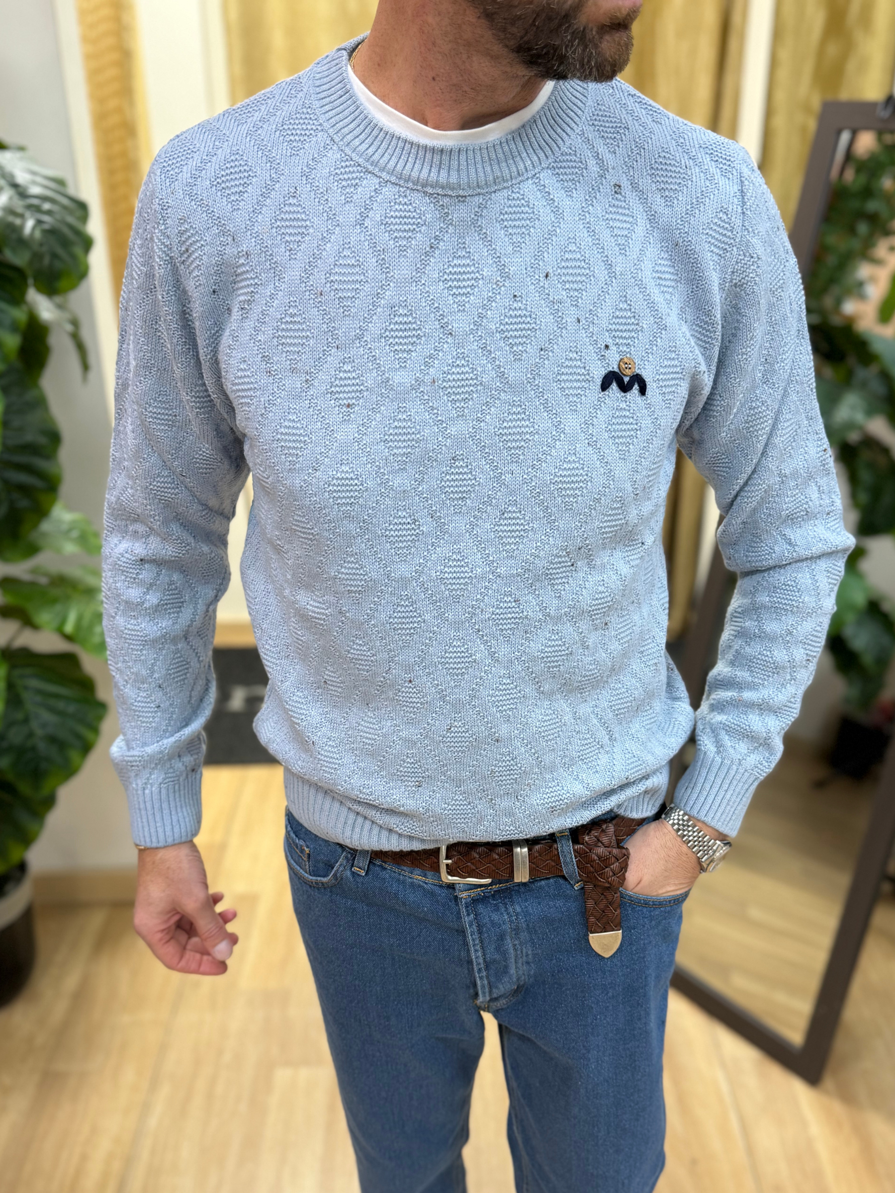 Maglioncino Werris Celeste