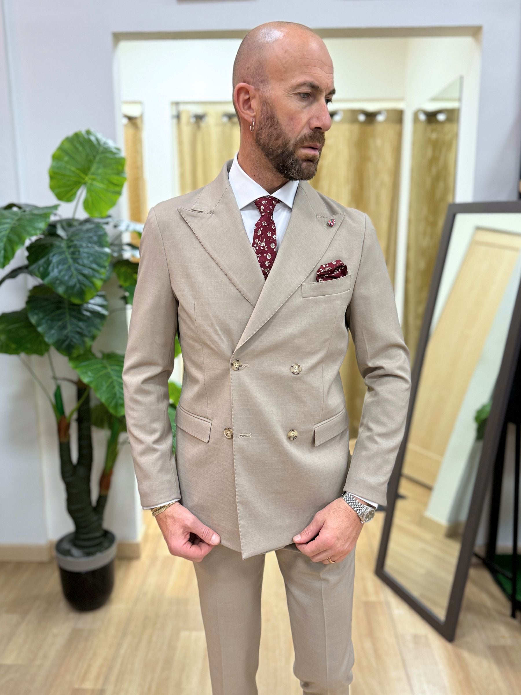 Abito DoppioPetto Vienna Fango