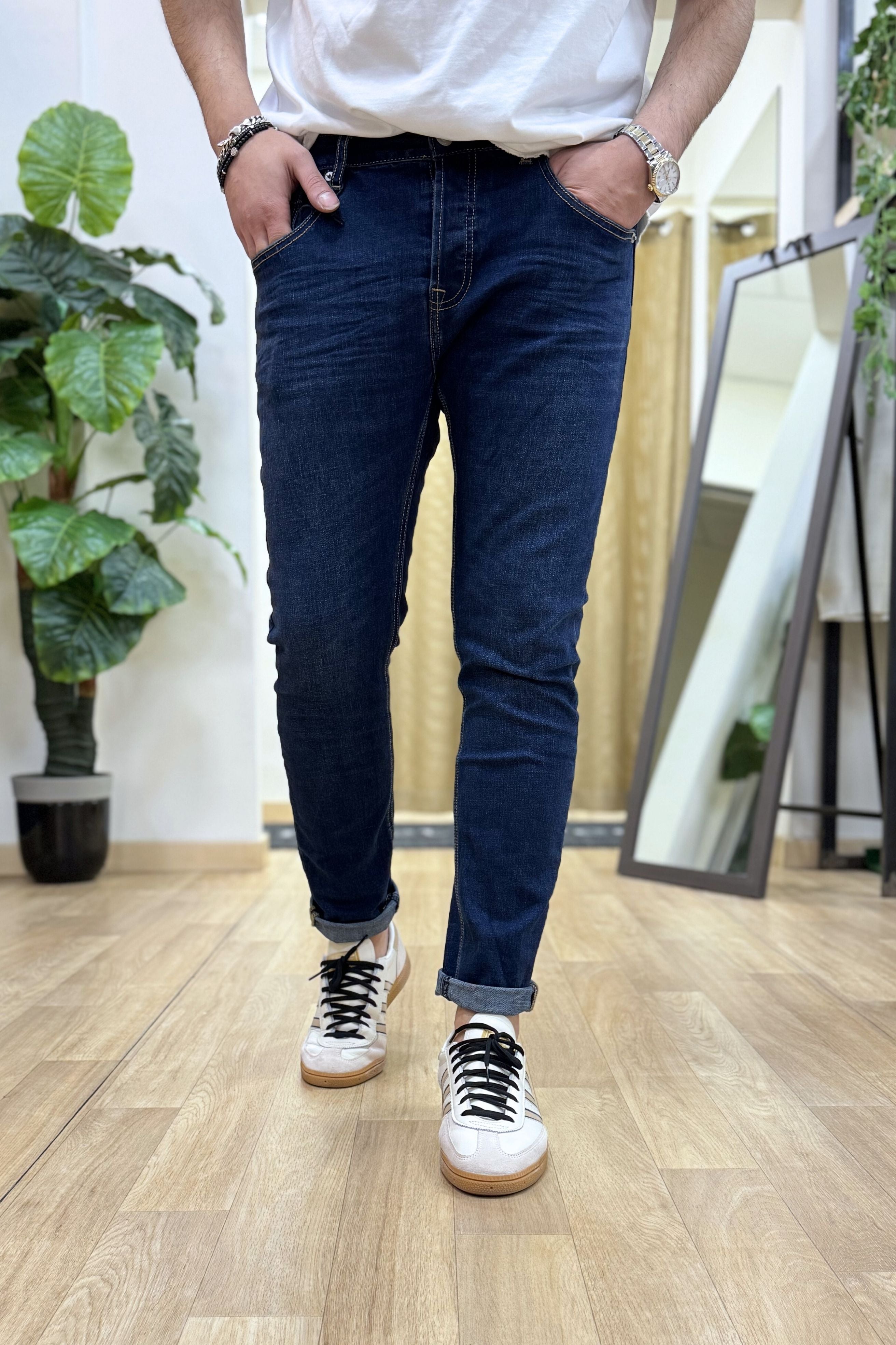 Jeans Slim-Fit DenimArt Liscio