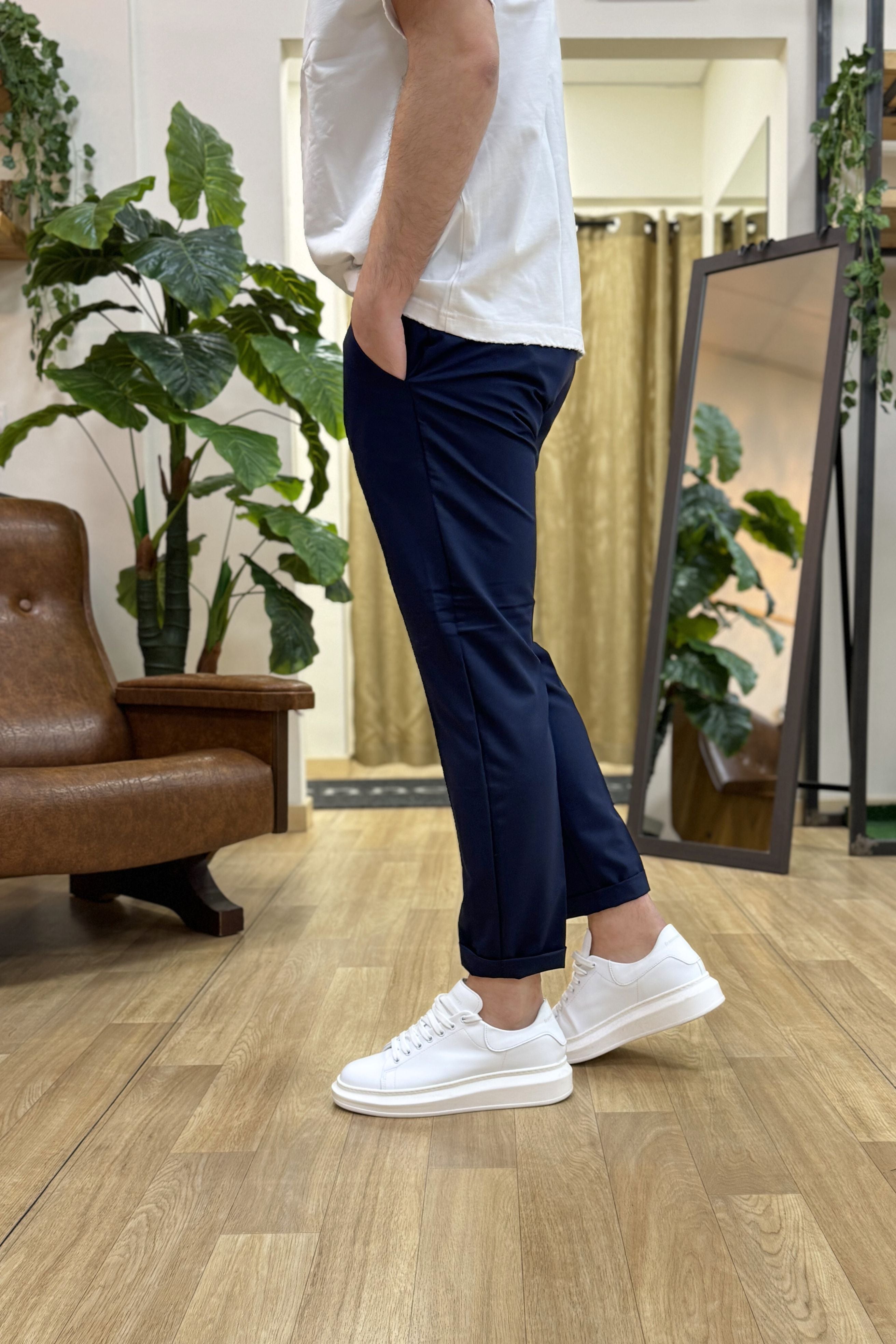 Pantalone Positano Blu