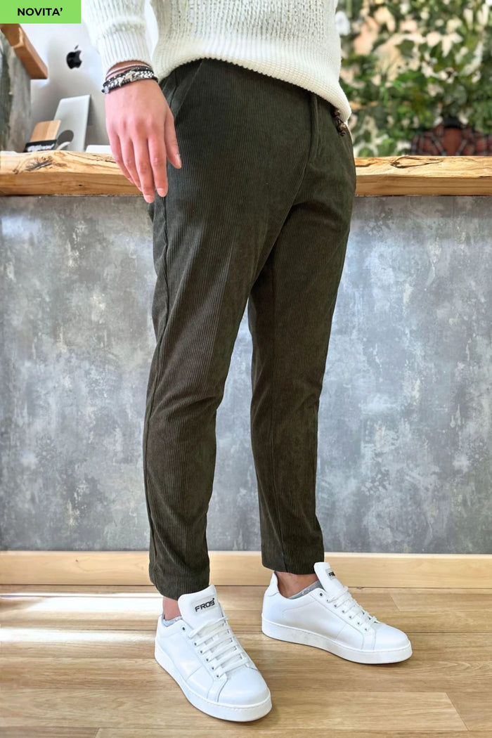 Pantalone in Velluto Milano Verdone