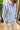 Camicia In Lino Rigata BLKS Blu