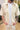 Camicia Mezza Manica Rigata Beige