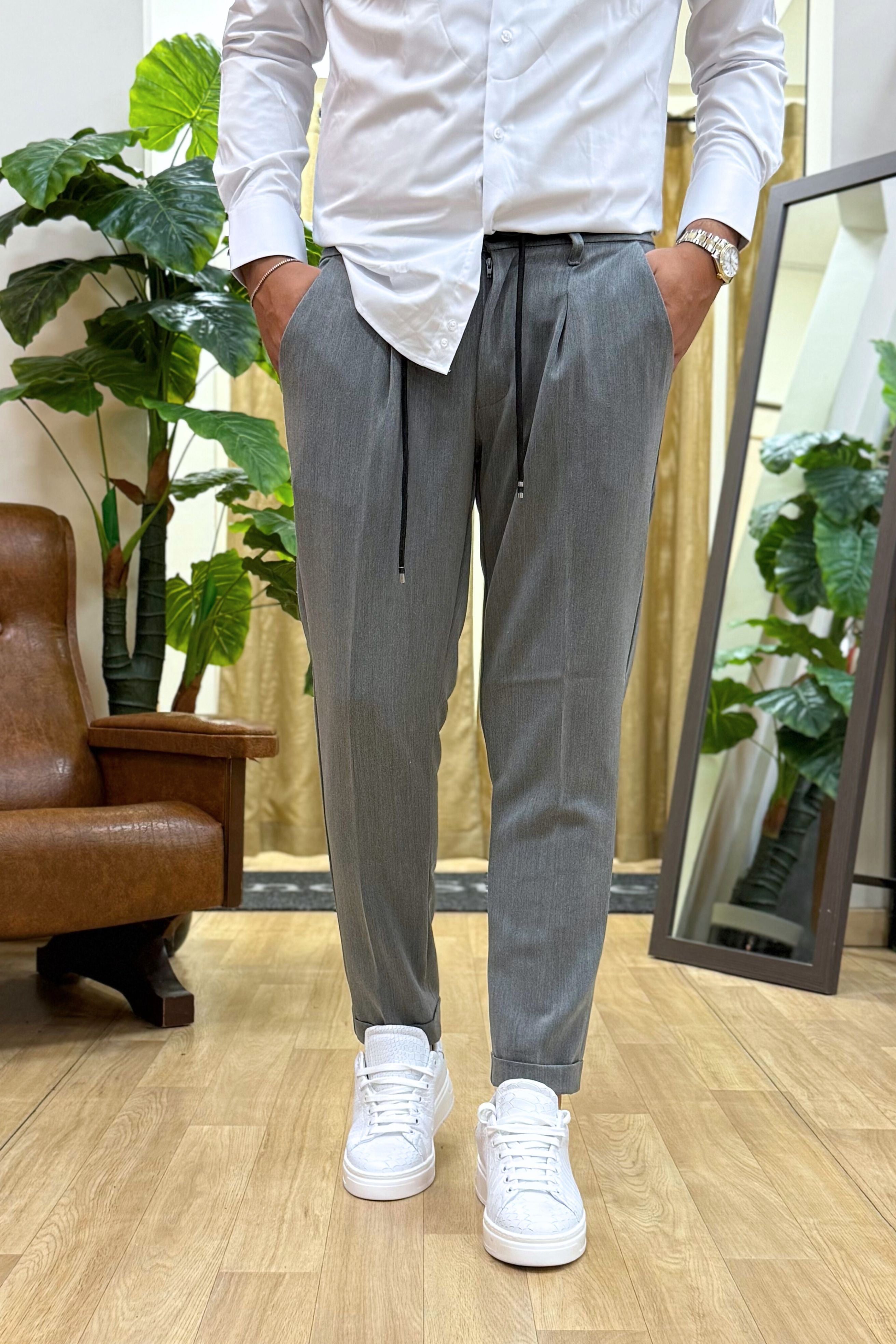 Pantalone Milano Capri Grigio