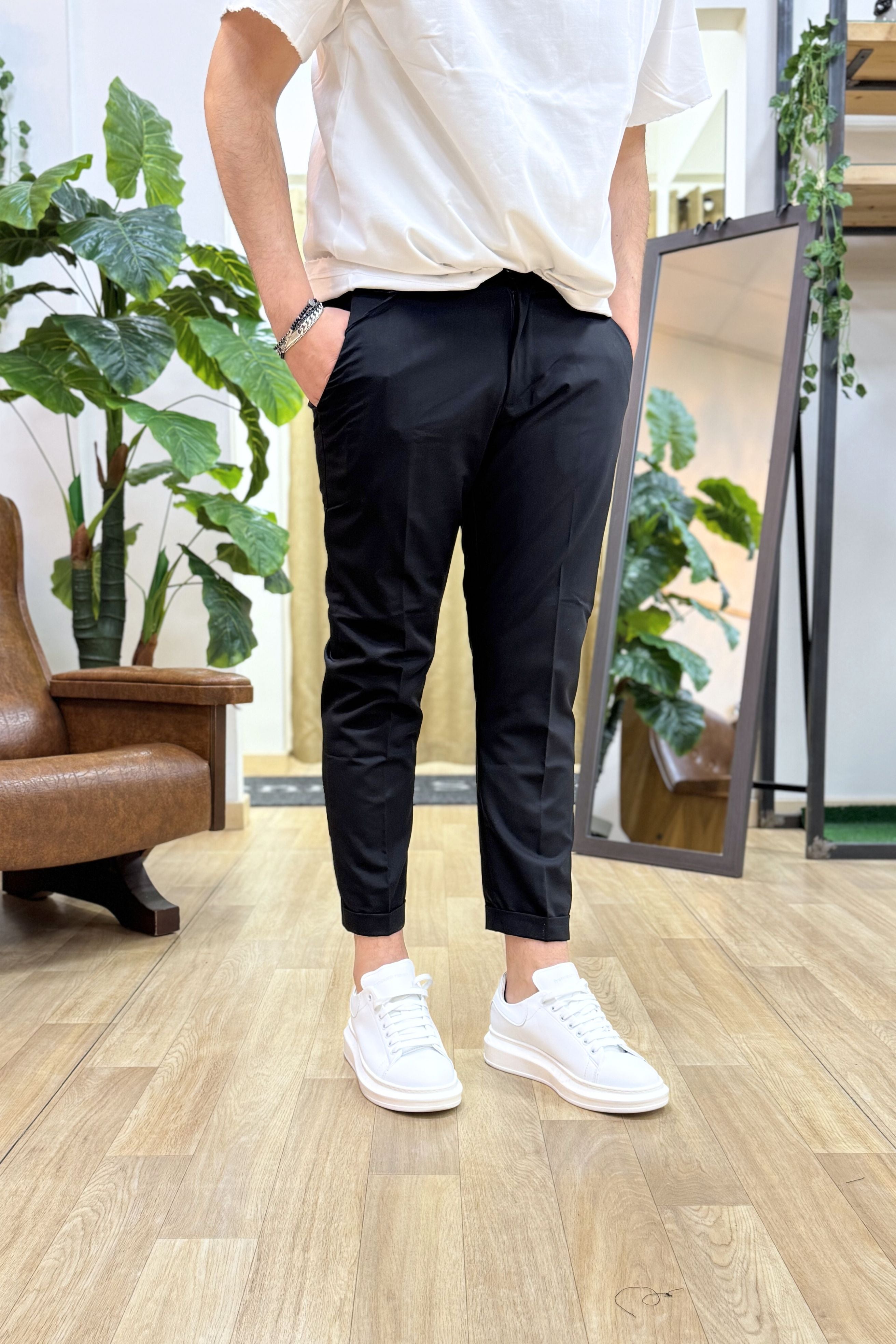 Pantalone Positano Nero