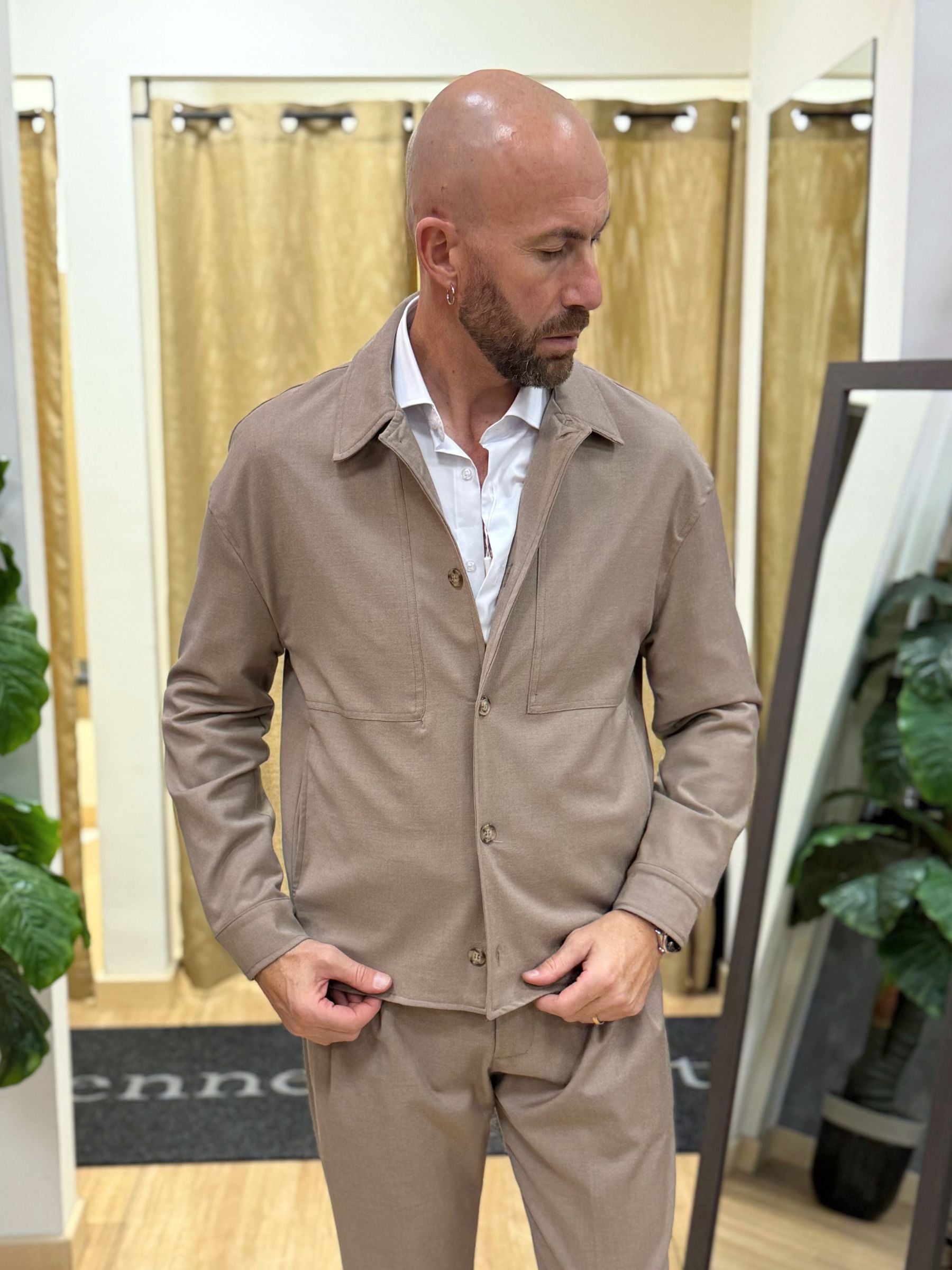 Camicione Firenze Fango