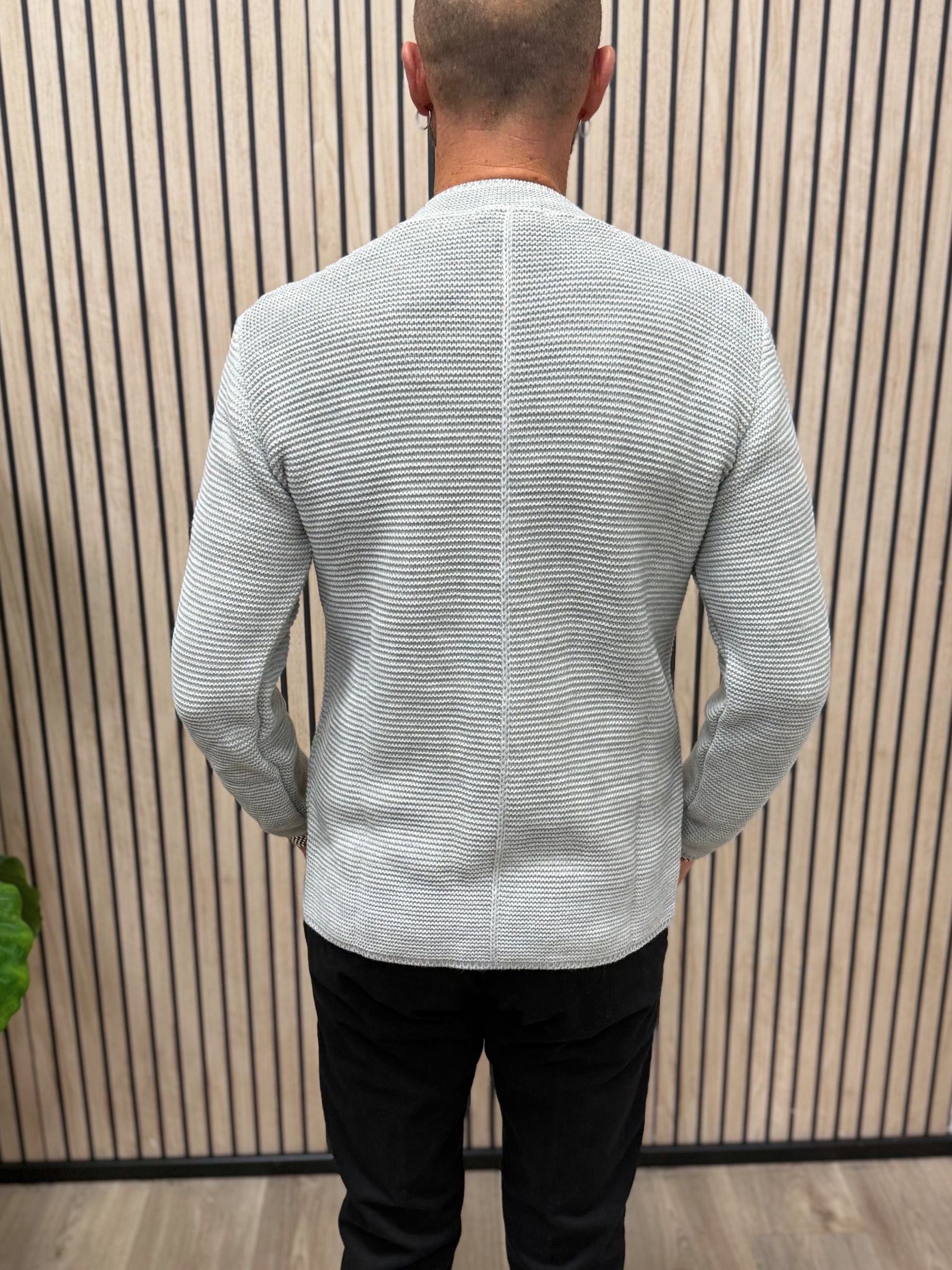 Cardigan Koreano Grigio