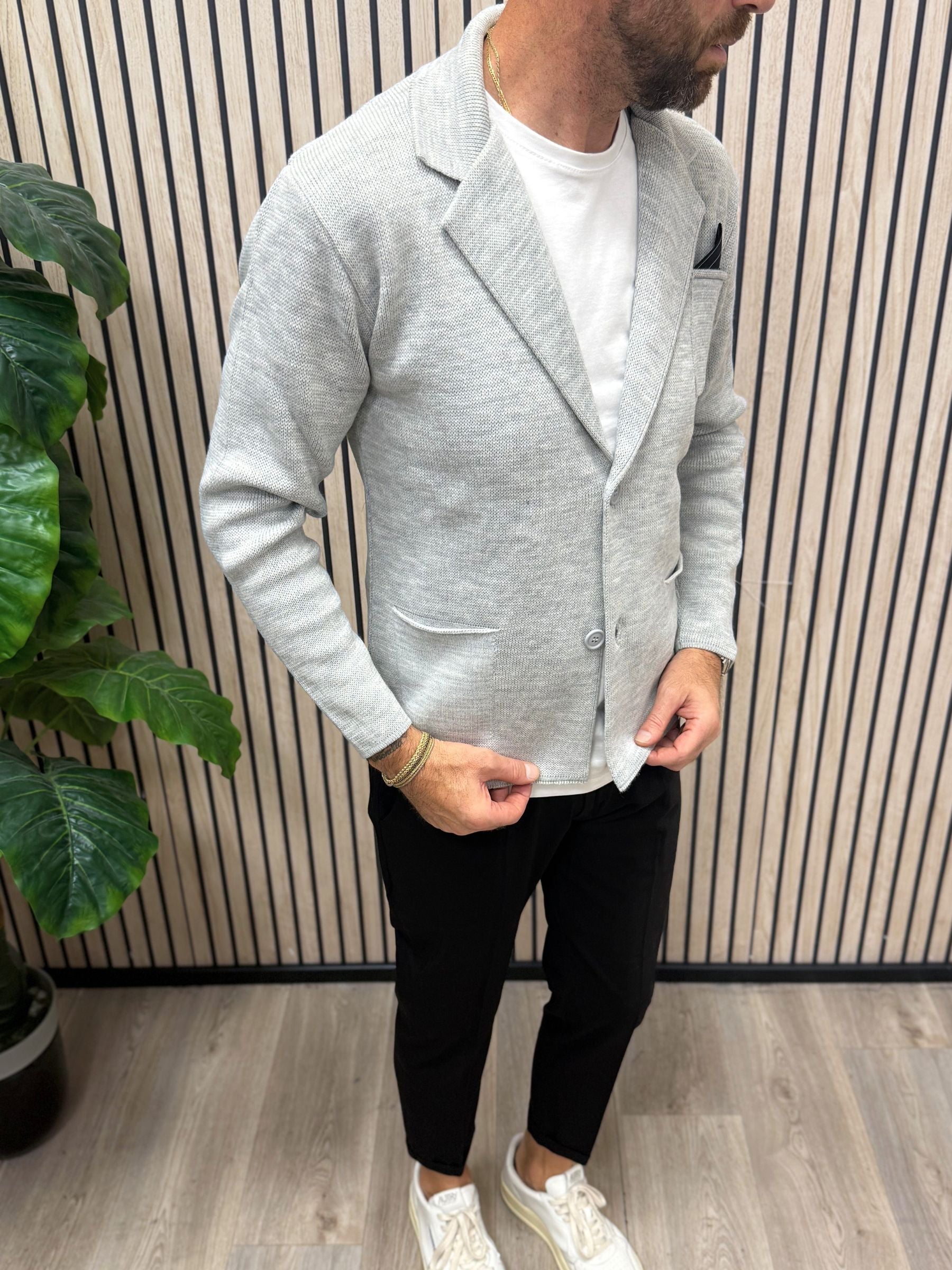 Cardigan/Giacca Grigio