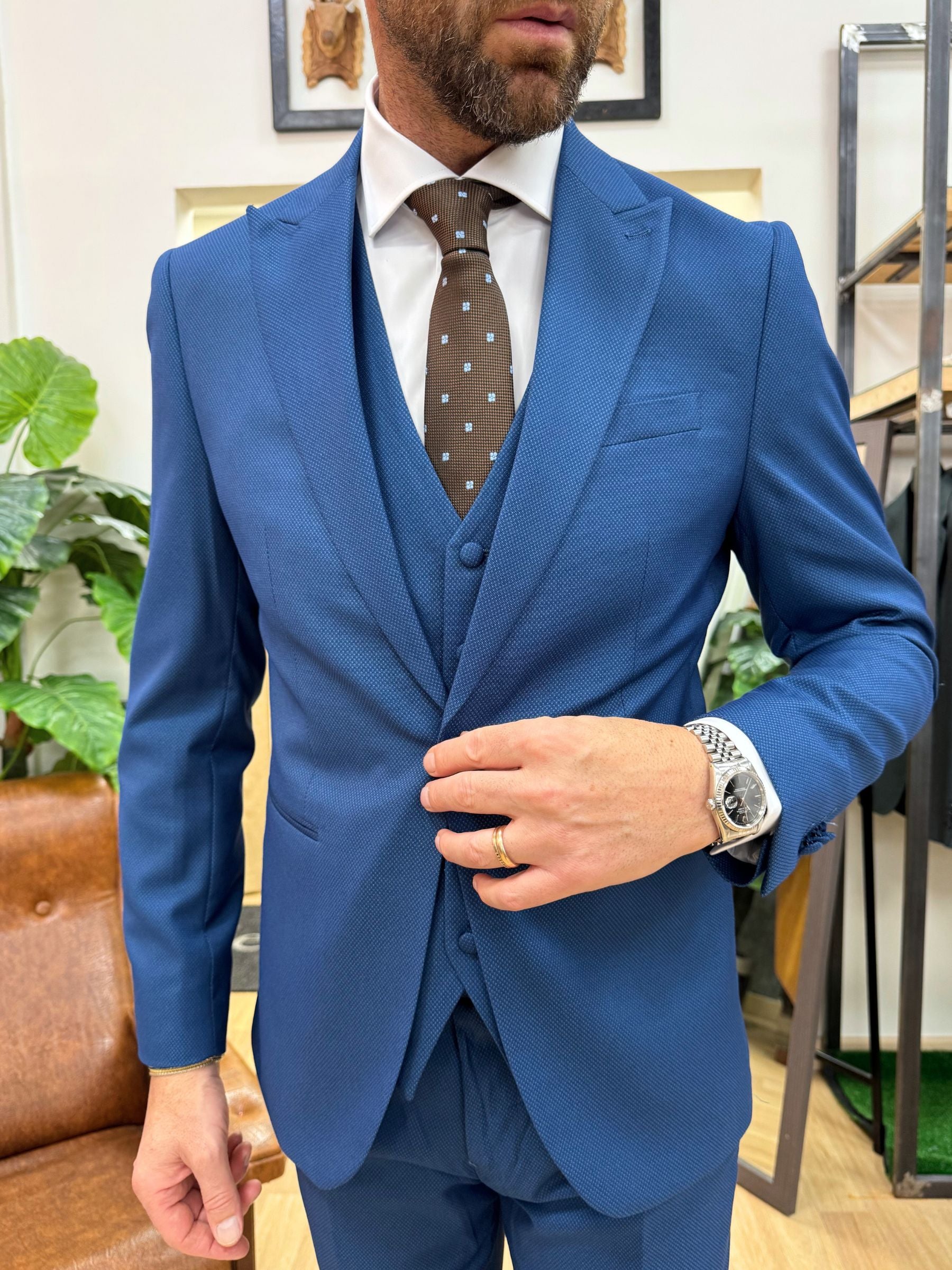 Abito MonoPetto Con Gilet Royal