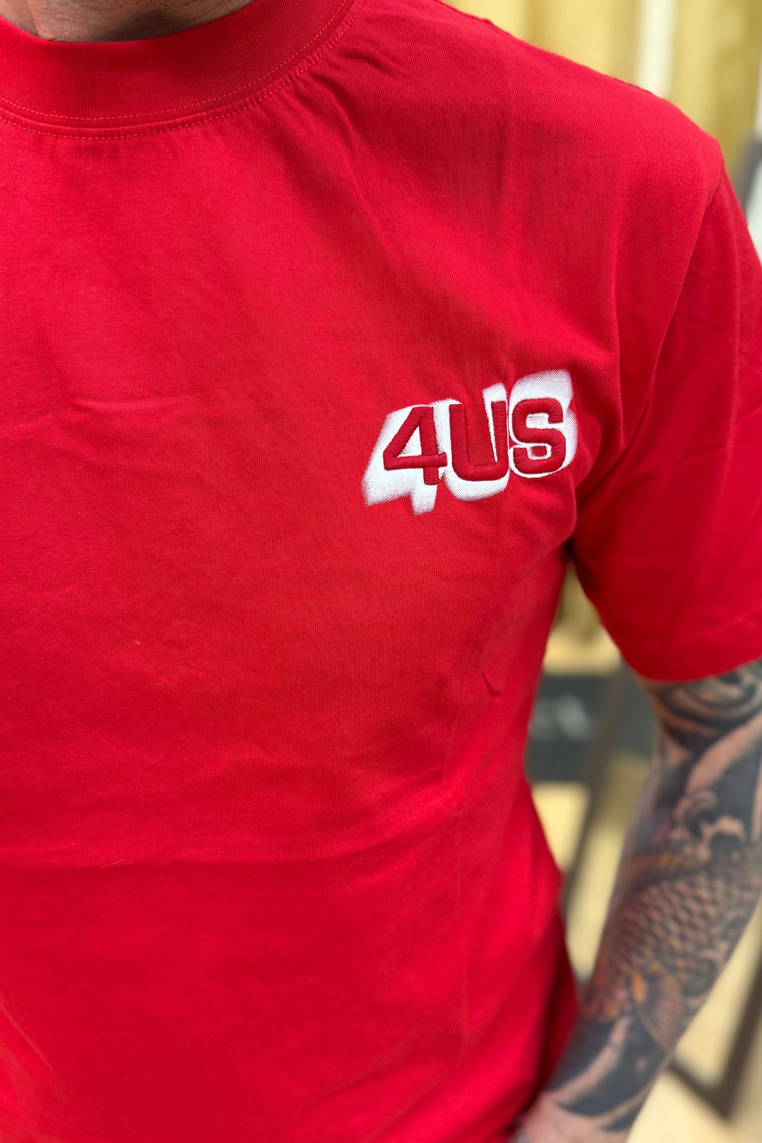 T-Shirt Basic 4US Rosso