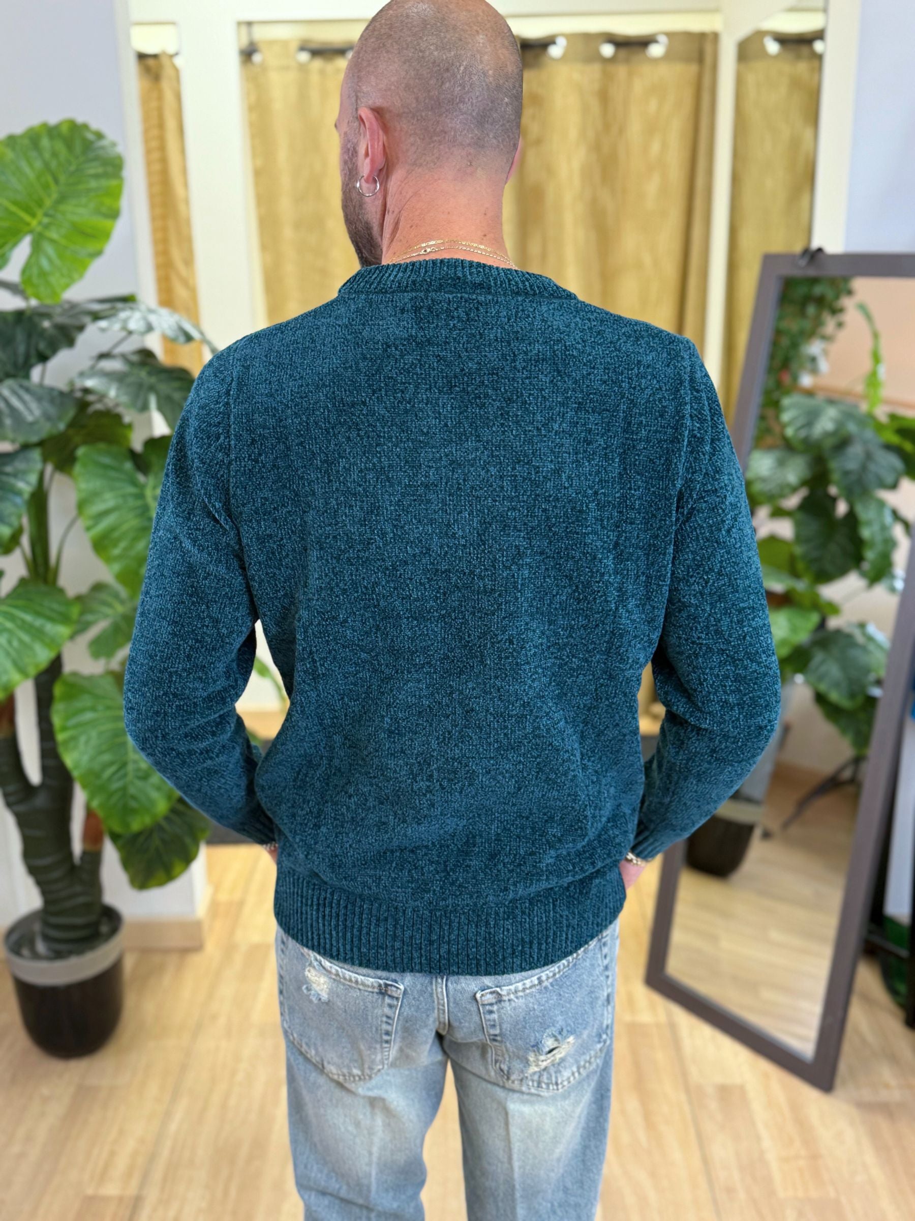 Maglioncino Ciniglia LP Ottanio