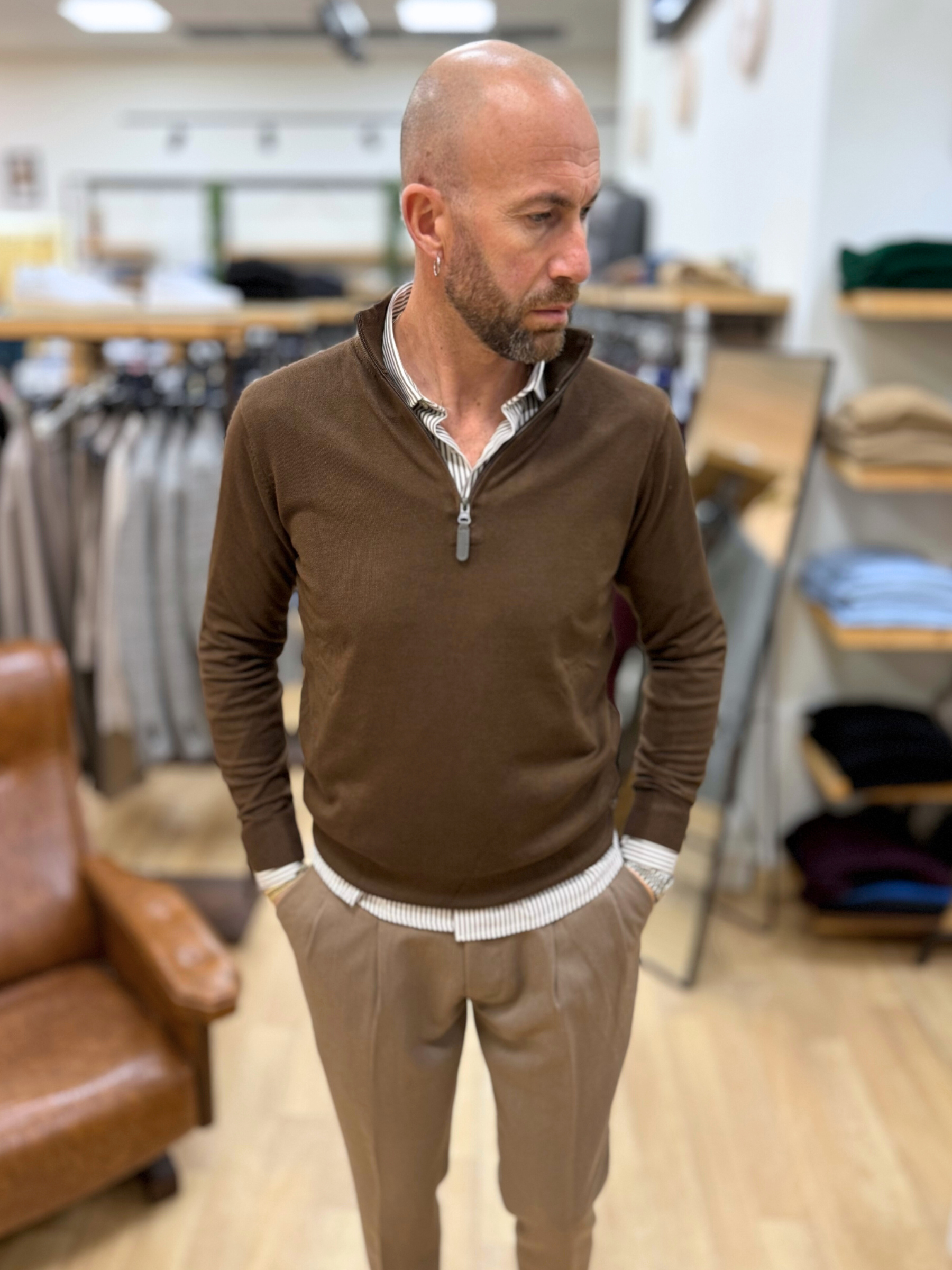 Maglia Serafino Marrone