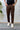 Jeans Strappato Marrone