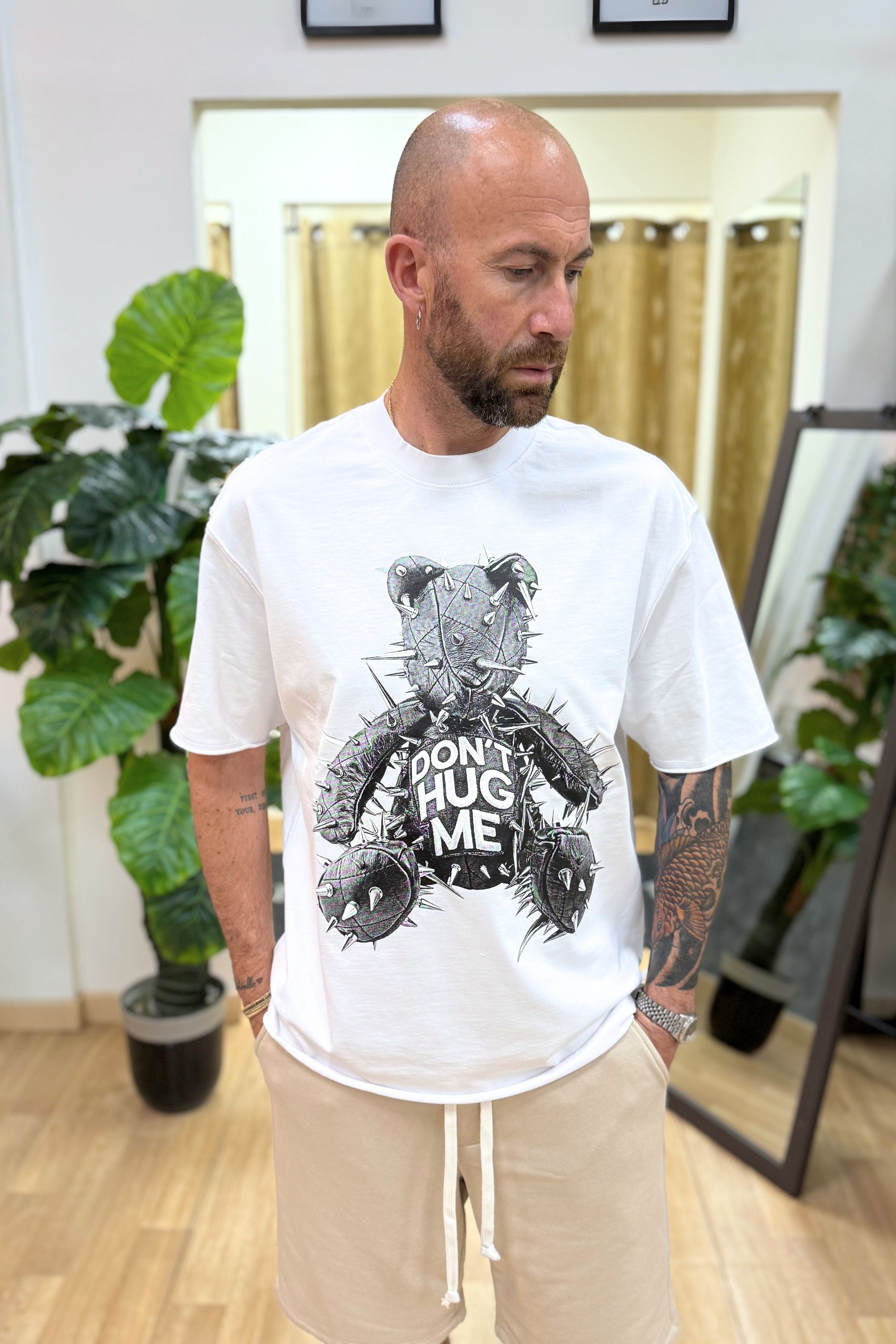 T-Shirt Bear Bianco