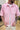Camicia Mezza Manica Rigata Rosa