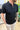 Polo In Filo Con Zip Nero