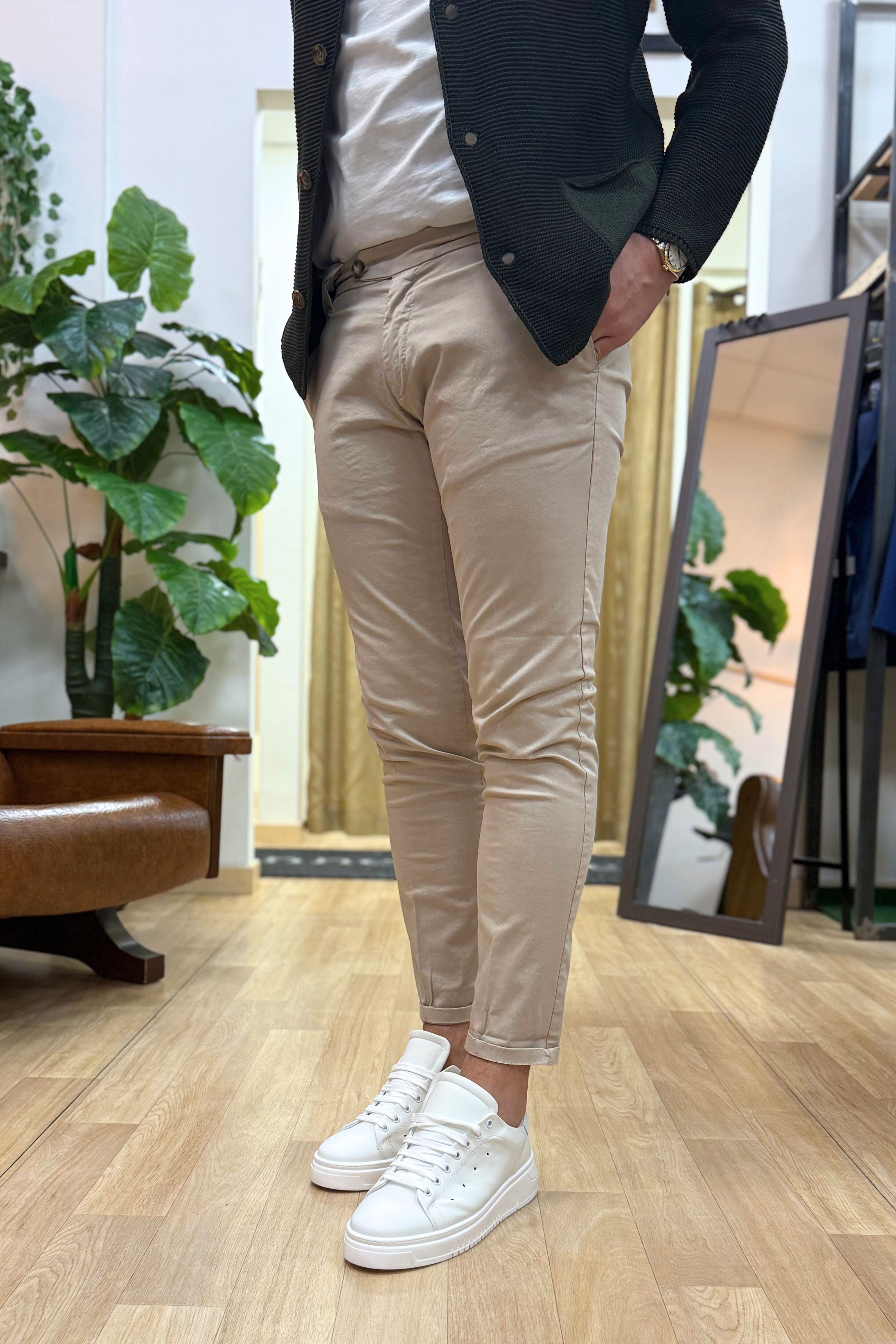 Pantalone Capri BLKS Beige
