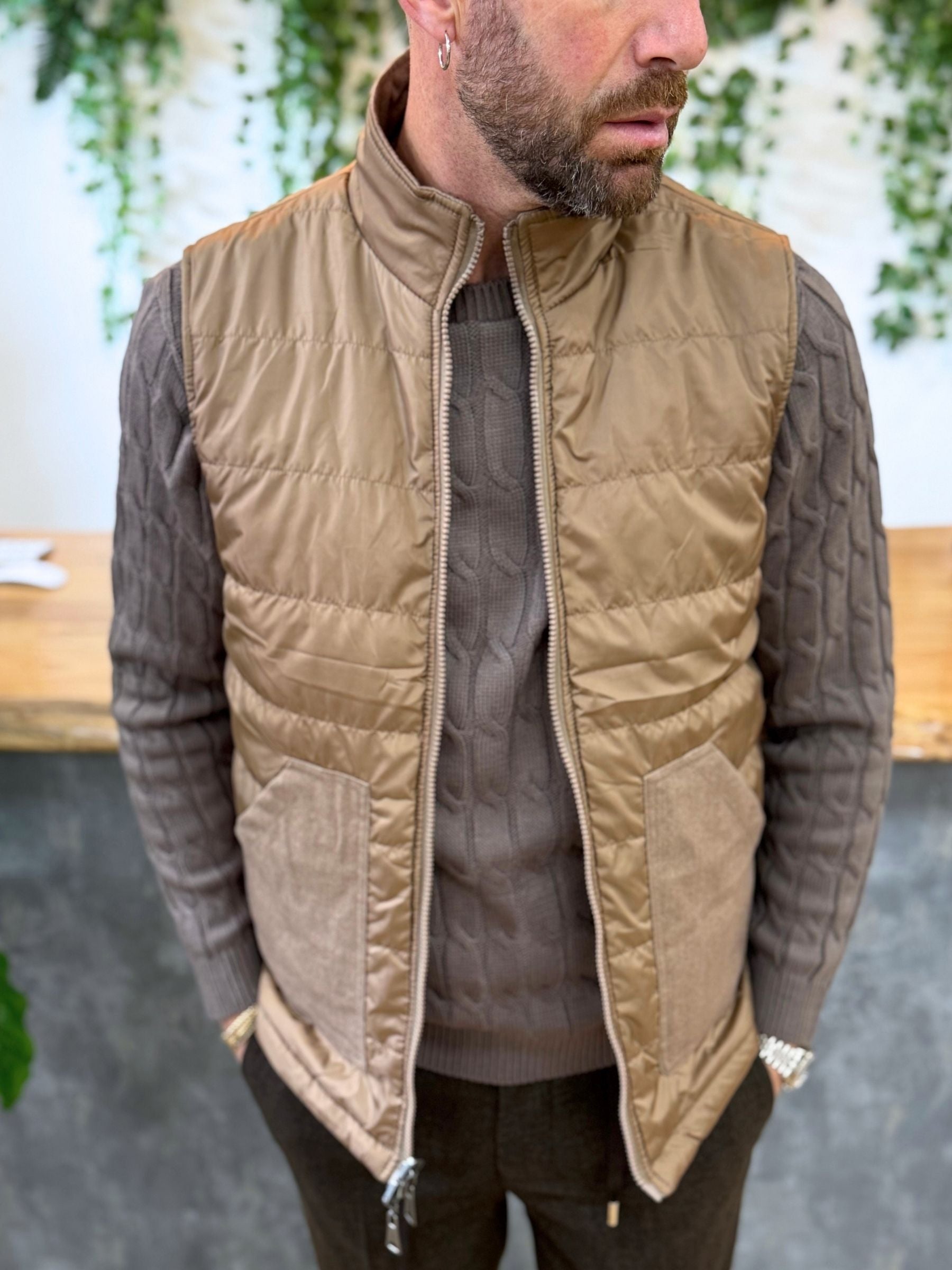 Gilet Cortina Beige