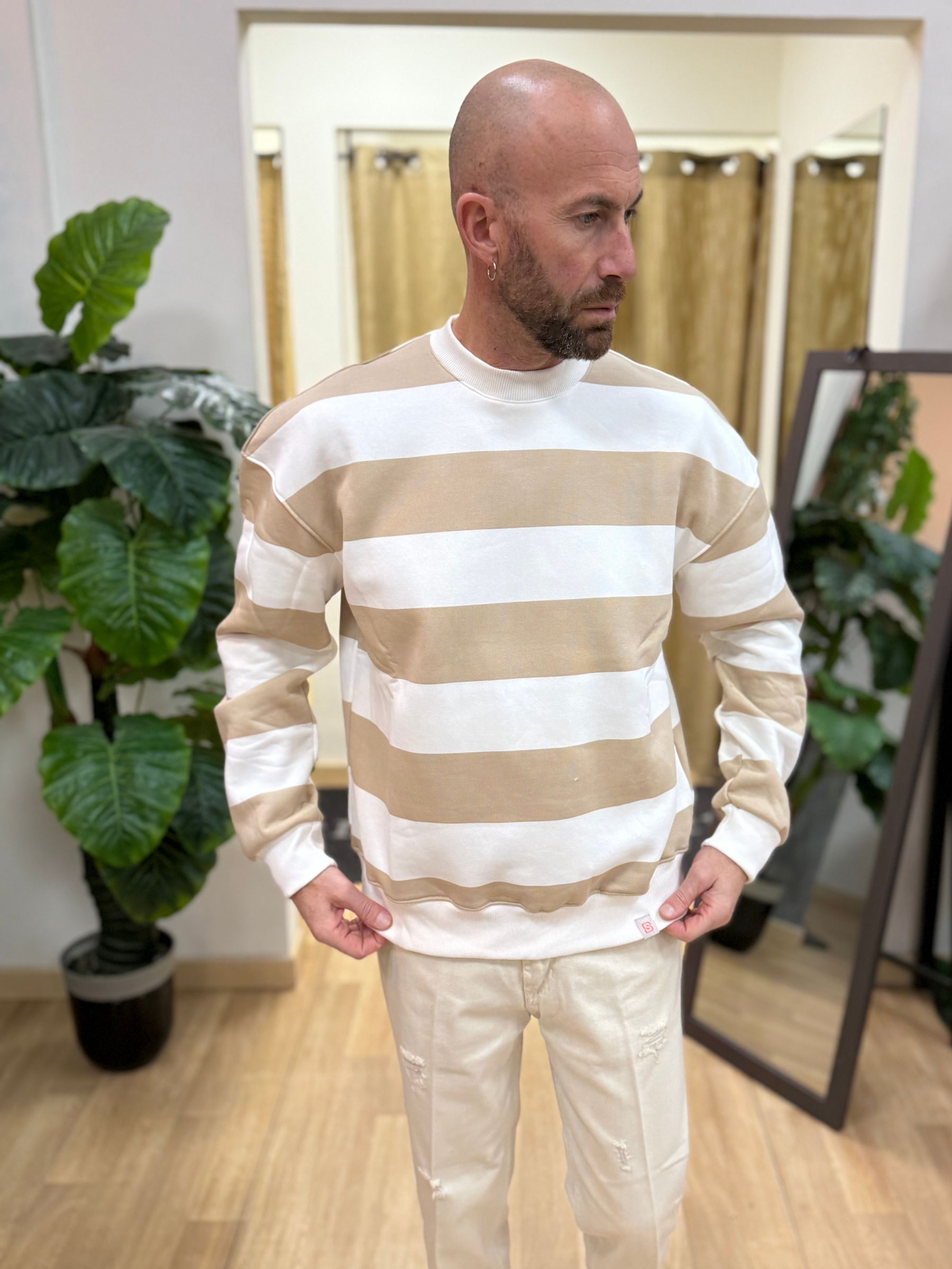 Felpa Salisburgo Bianco