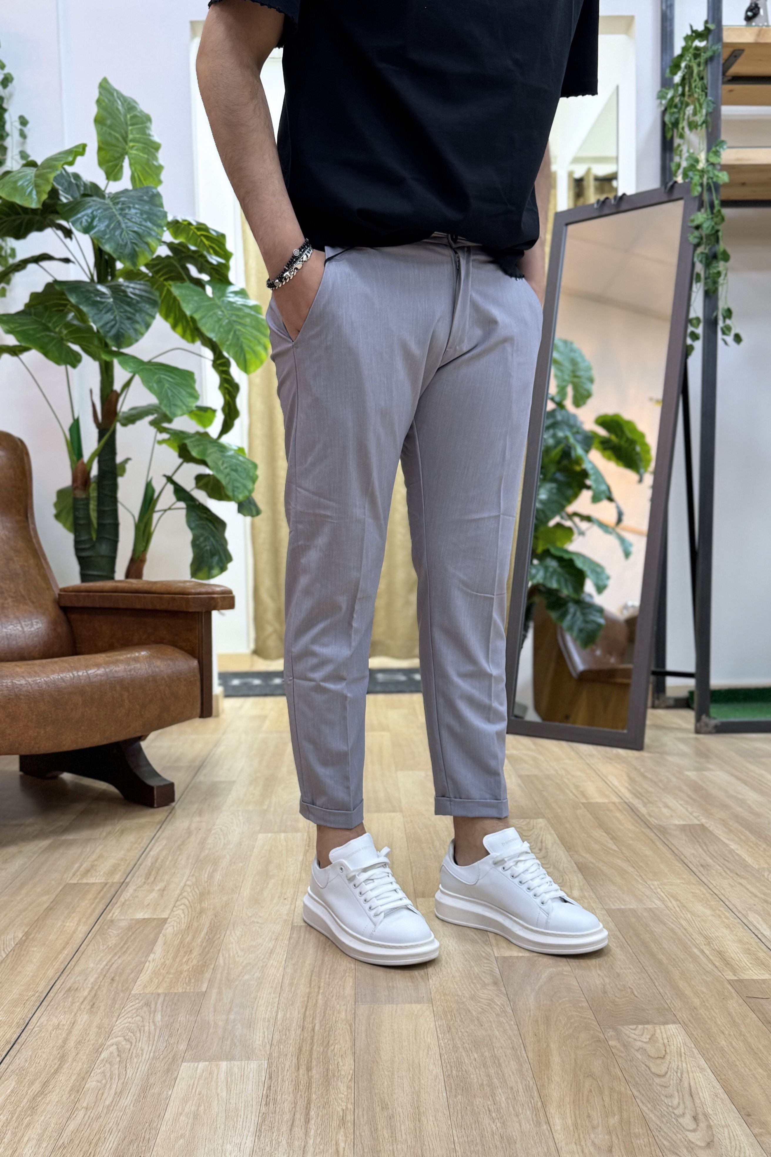 Pantalone Positano Grigio
