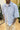 Camicia Mezza Manica Rigata Blu