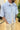 Camicia Mezza Manica Rigata Blu