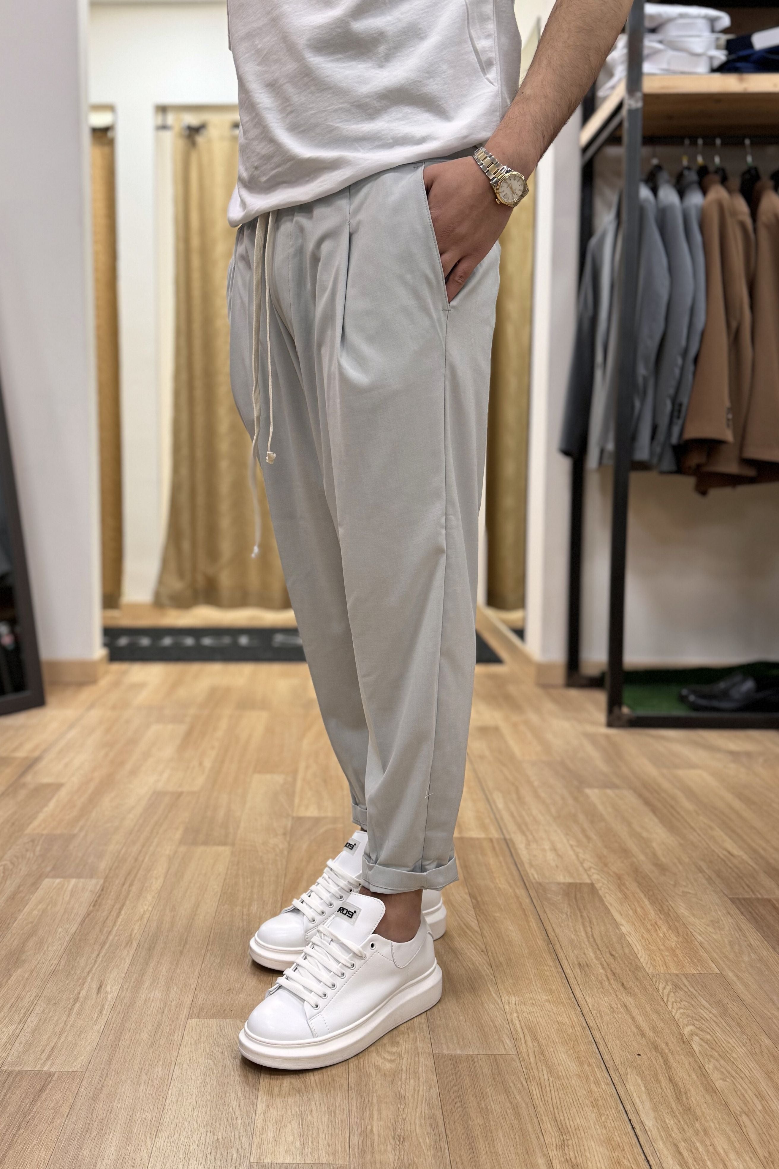 Pantalaccio Japan Grigio
