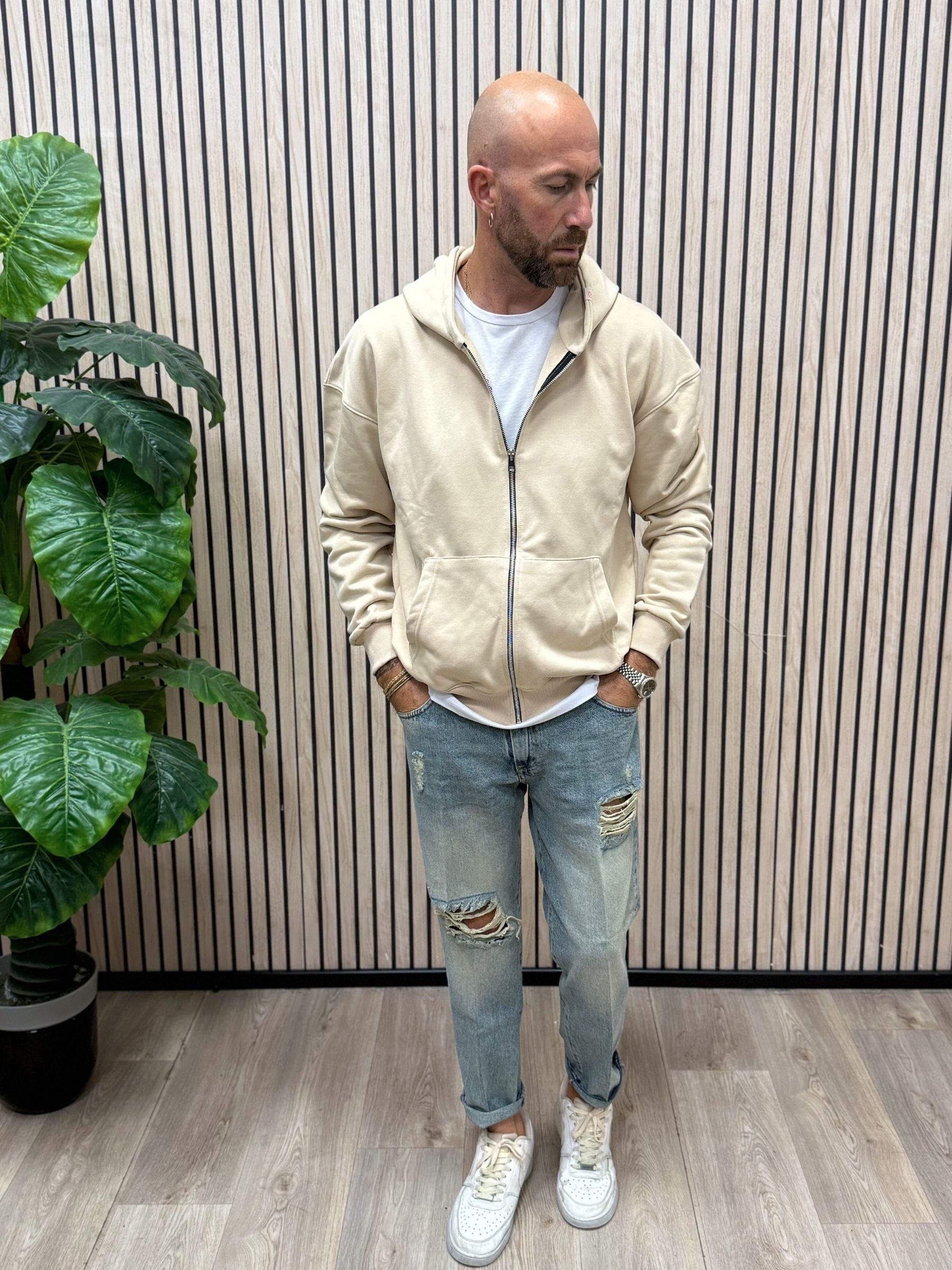 Felpa Granada Beige