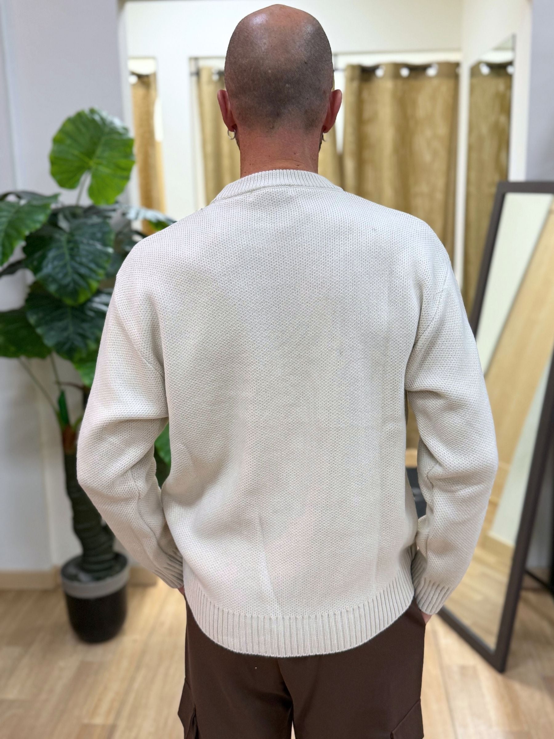 Maglioncino Girogola Sleep Beige