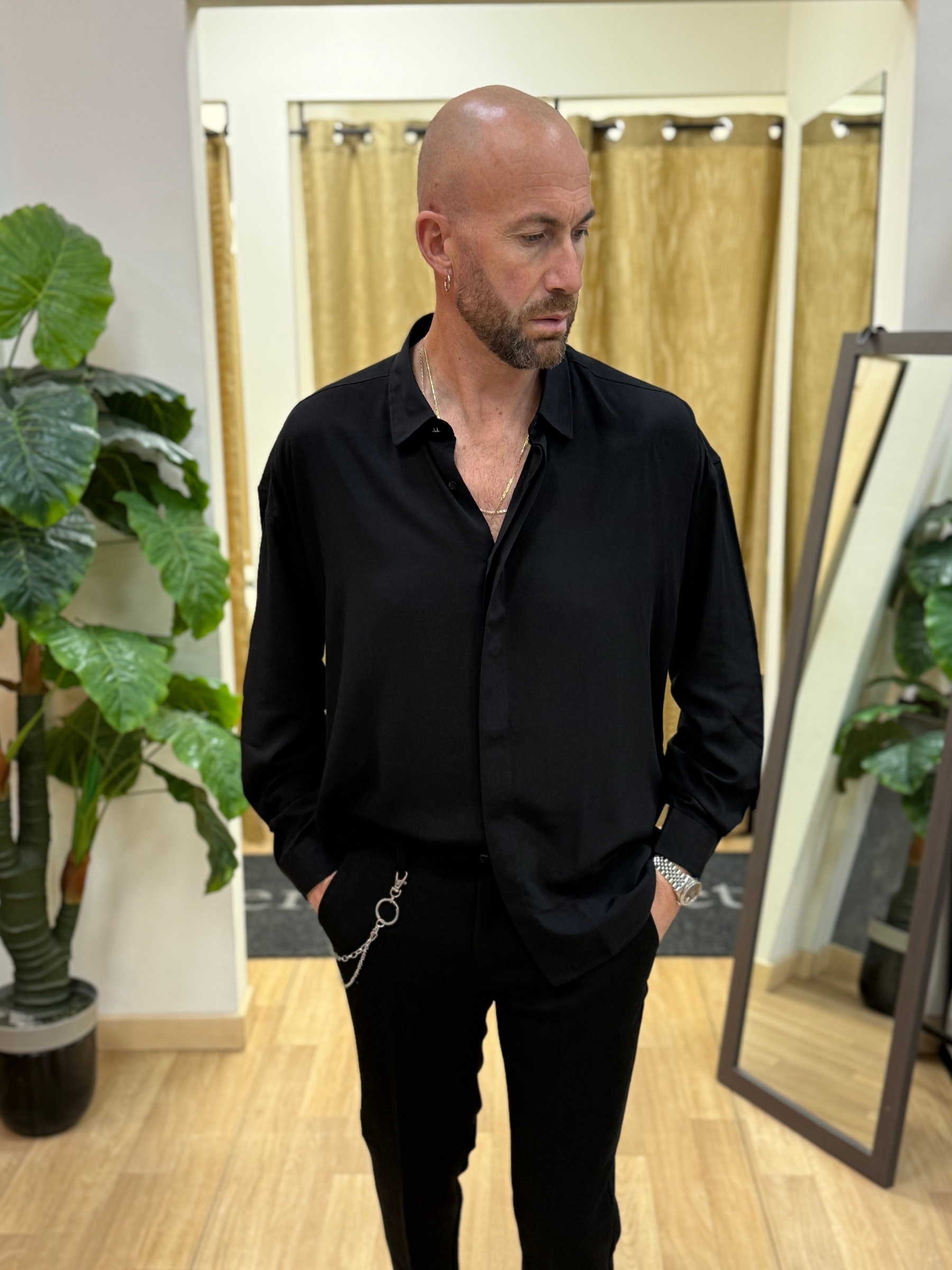 Camicia Over Pampero Nero