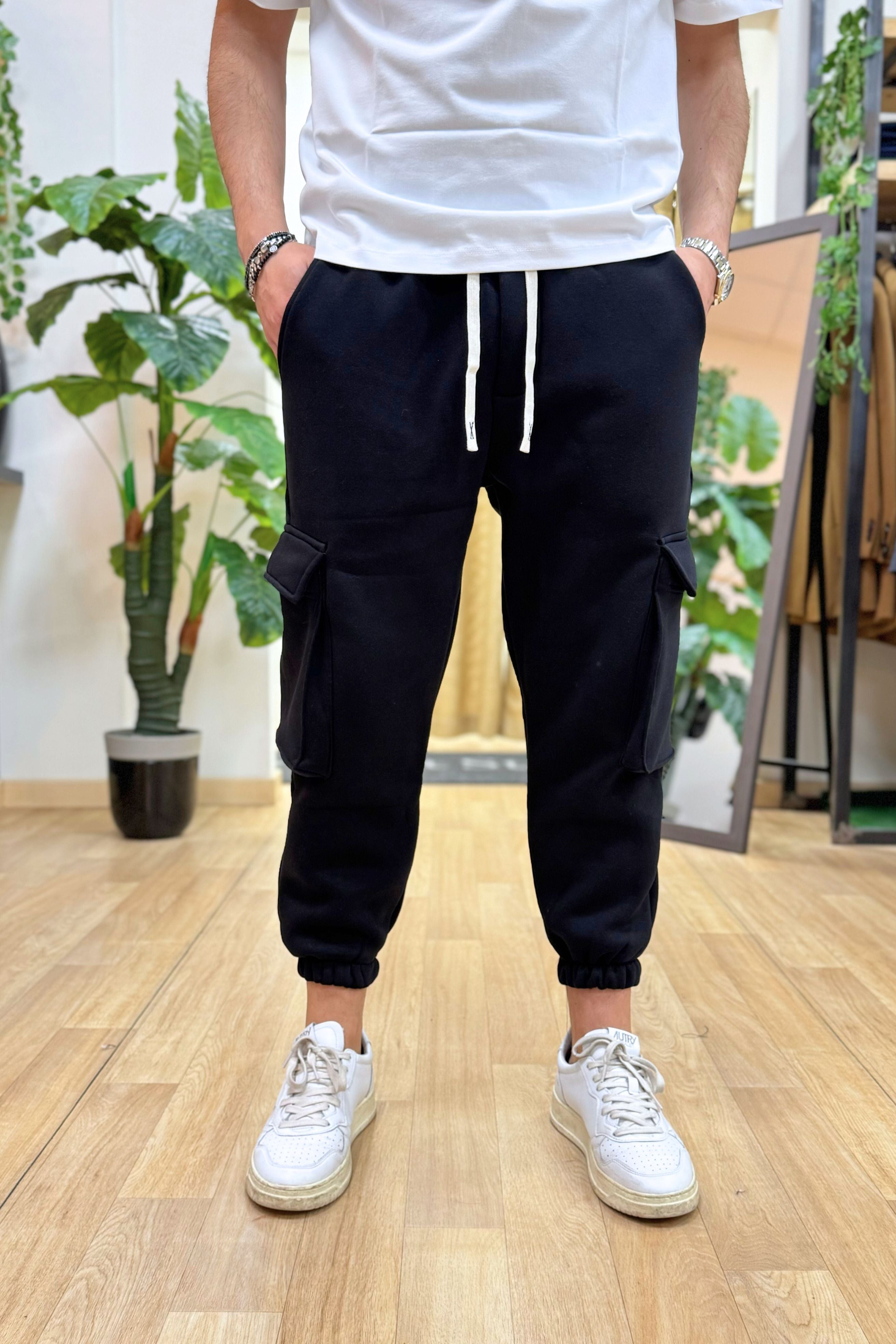 PantaCargo Tuta Nero