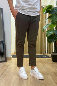Pantalone in Velluto Milano Marrone