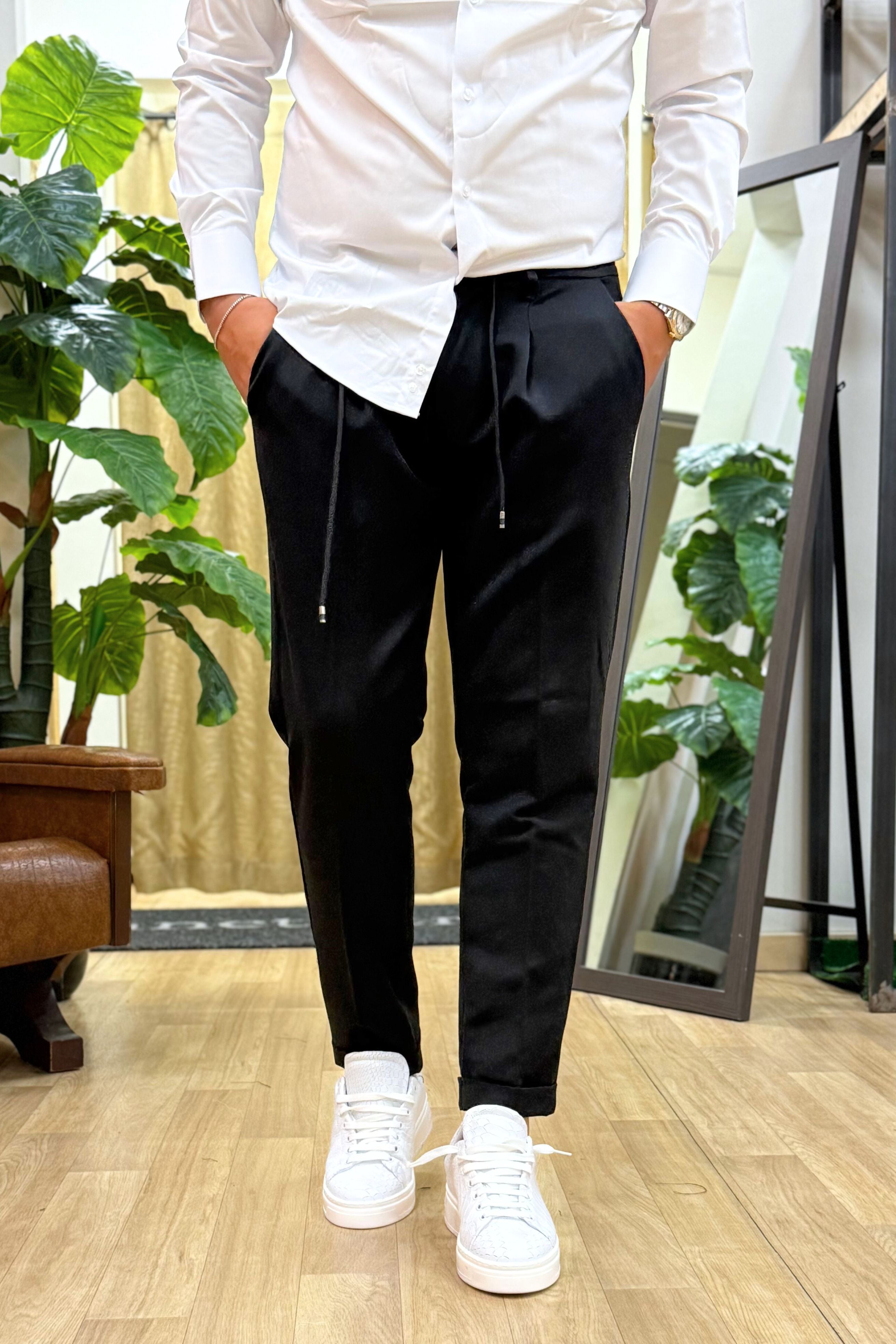 Pantalone Milano Capri Nero