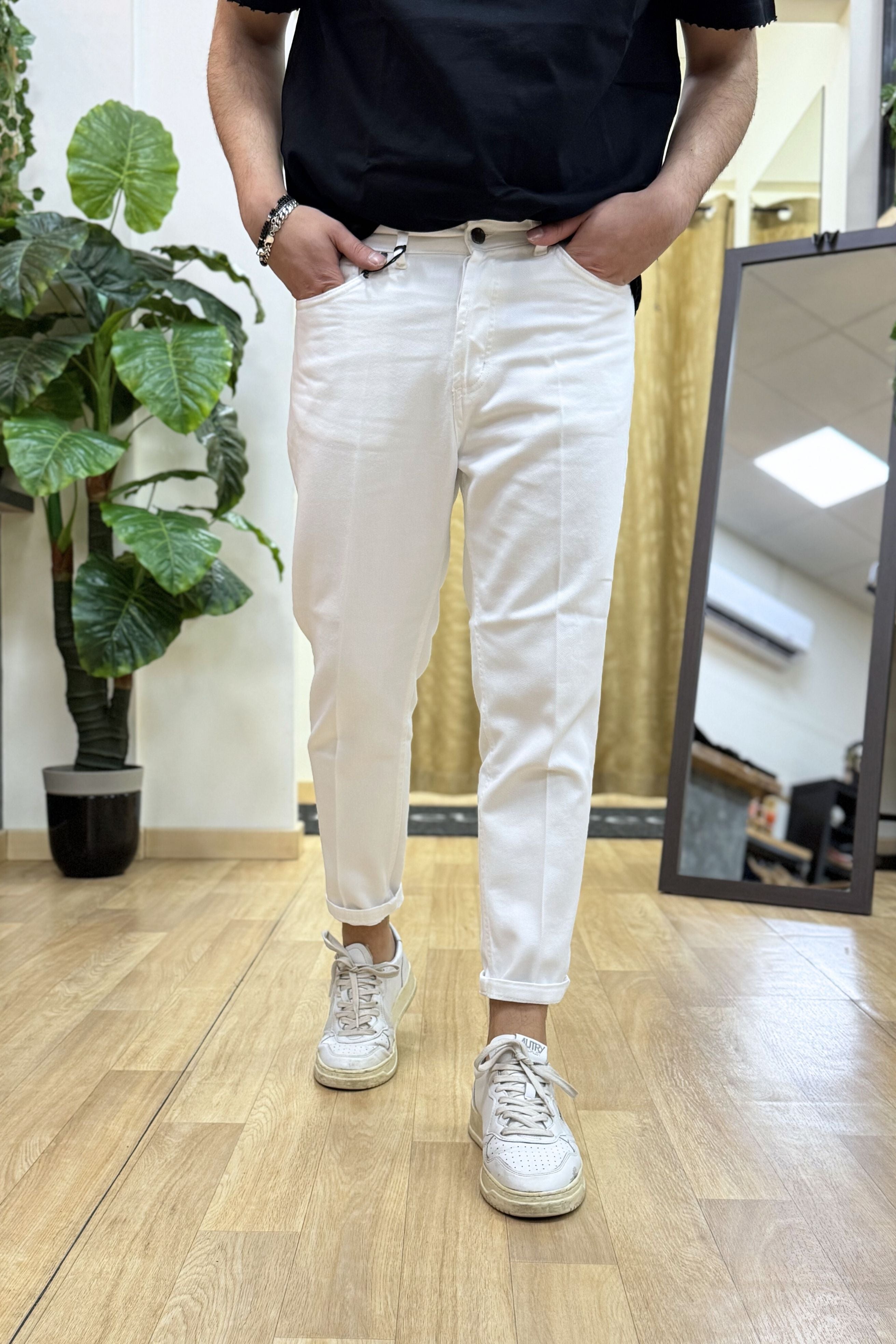 Jeans Cr Bianco