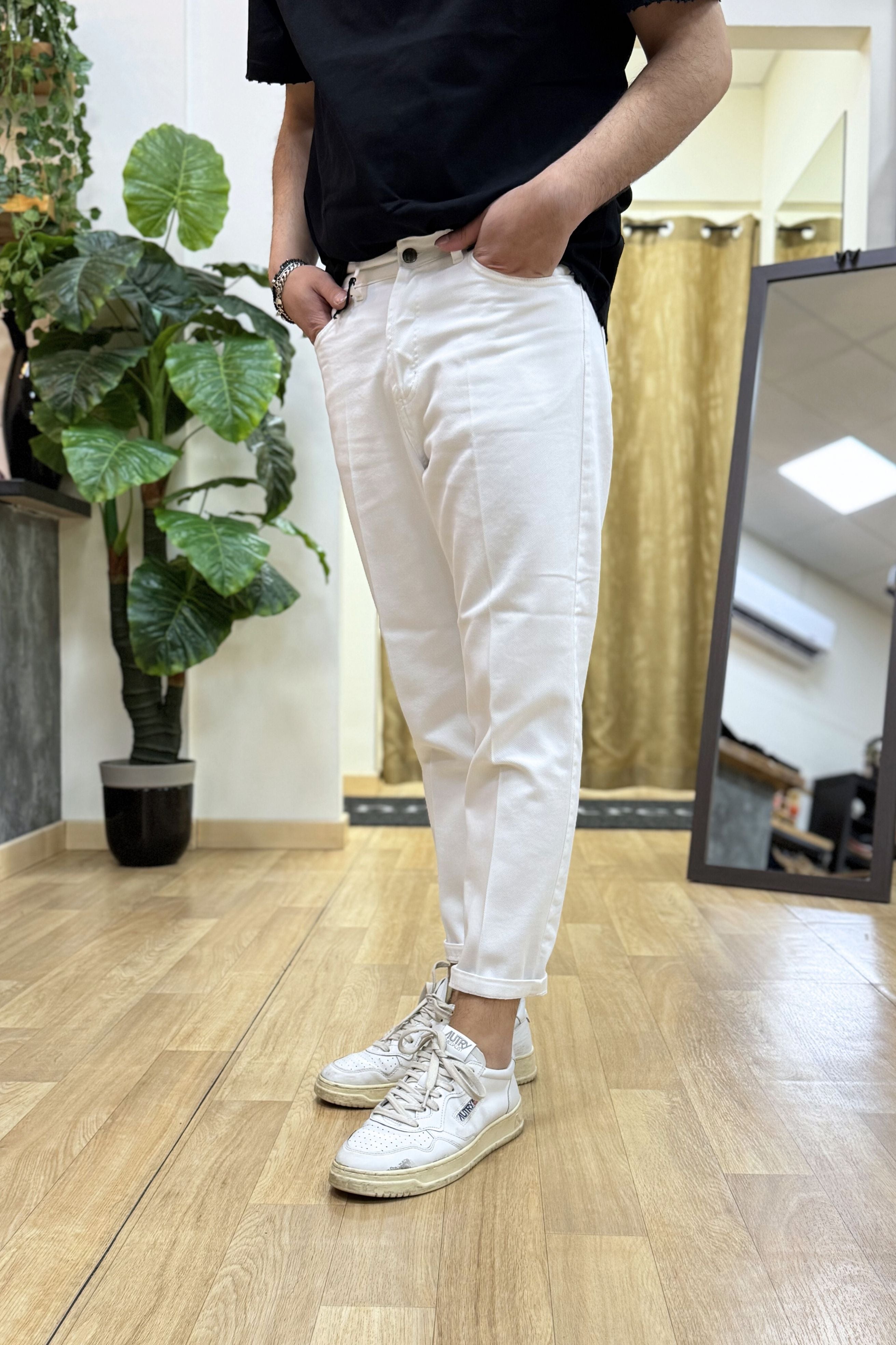 Jeans Cr Bianco